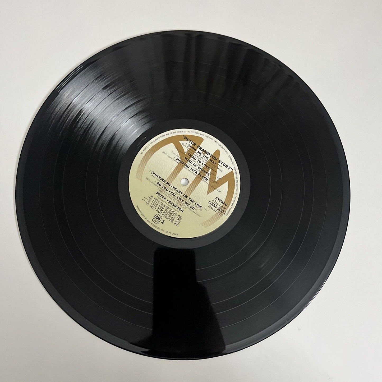 Peter Frampton Story LP 1978 Vinyl 12" Record Album Gatefold A&M Records