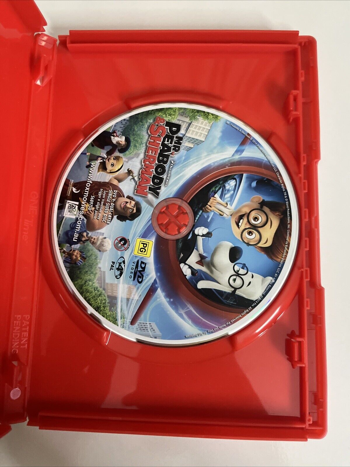 Mr Peabody & Sherman (DVD, 2014) DreamWorks Animated Film Region 4