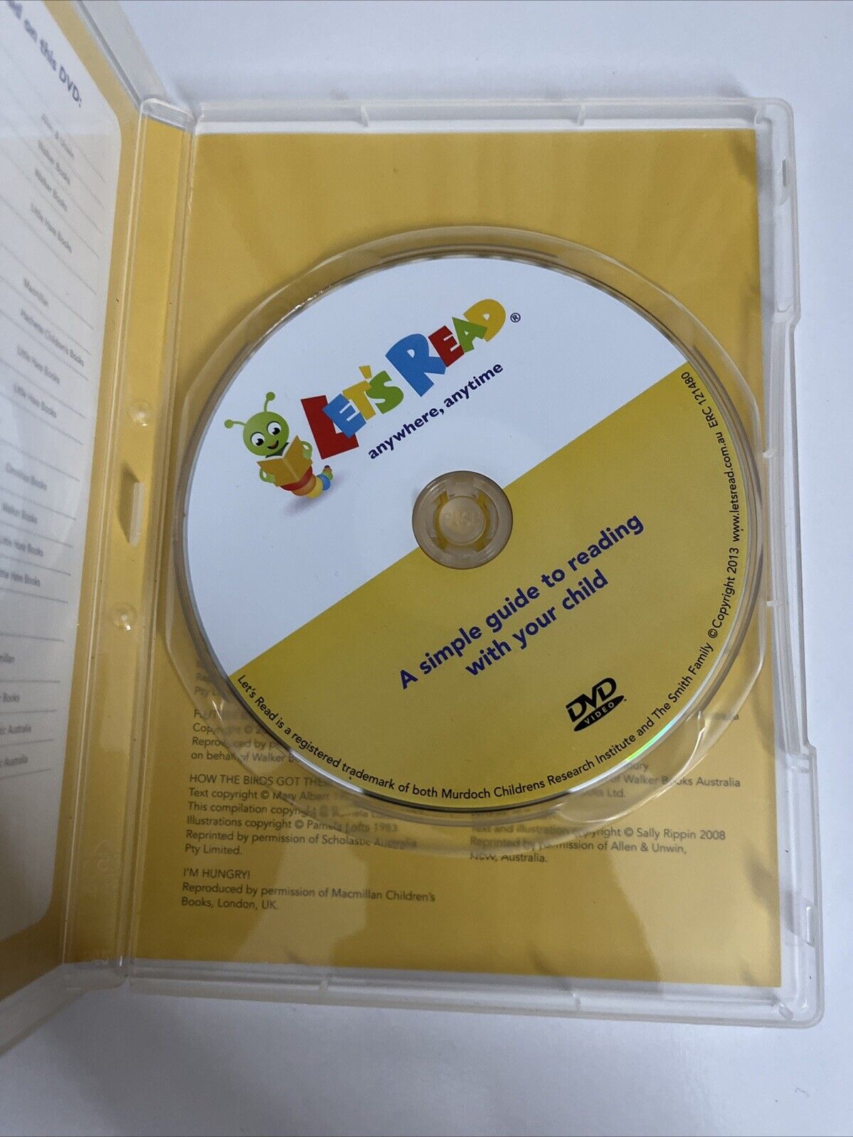 Let's Read (DVD, 2013) Educational Early Learning All Regions