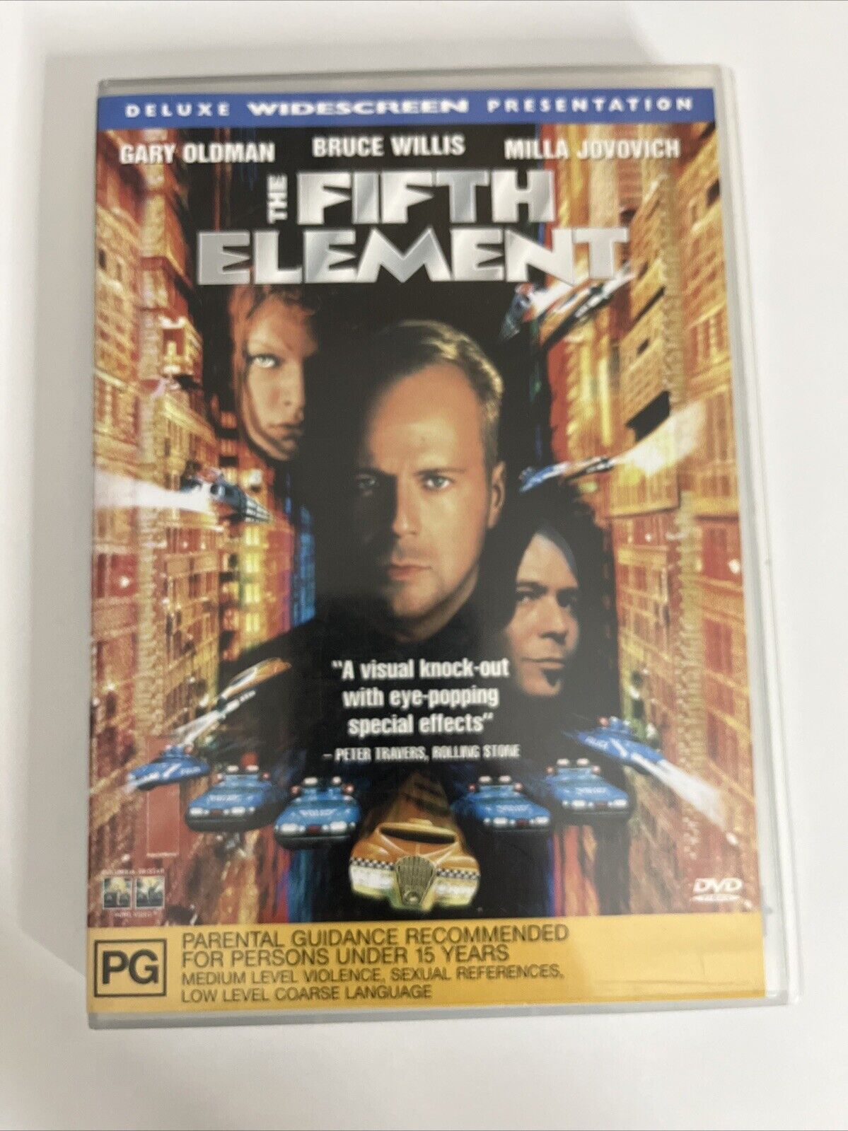 The Fifth Element (DVD, 1997) Gary Oldman, Bruce Willis, Milla Jovovich Region 4