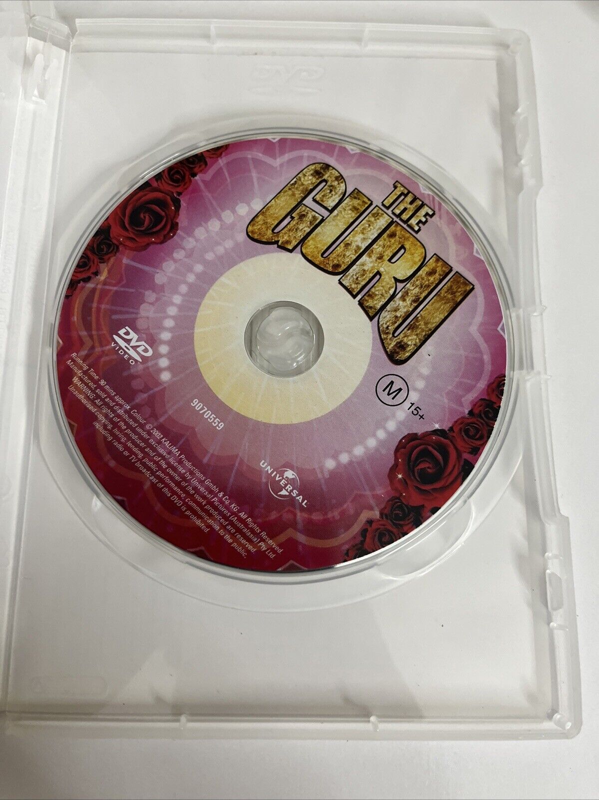 The Guru (DVD, 2002) Jimi Mistry, Heather Graham, Marisa Tomei Region 4 &2