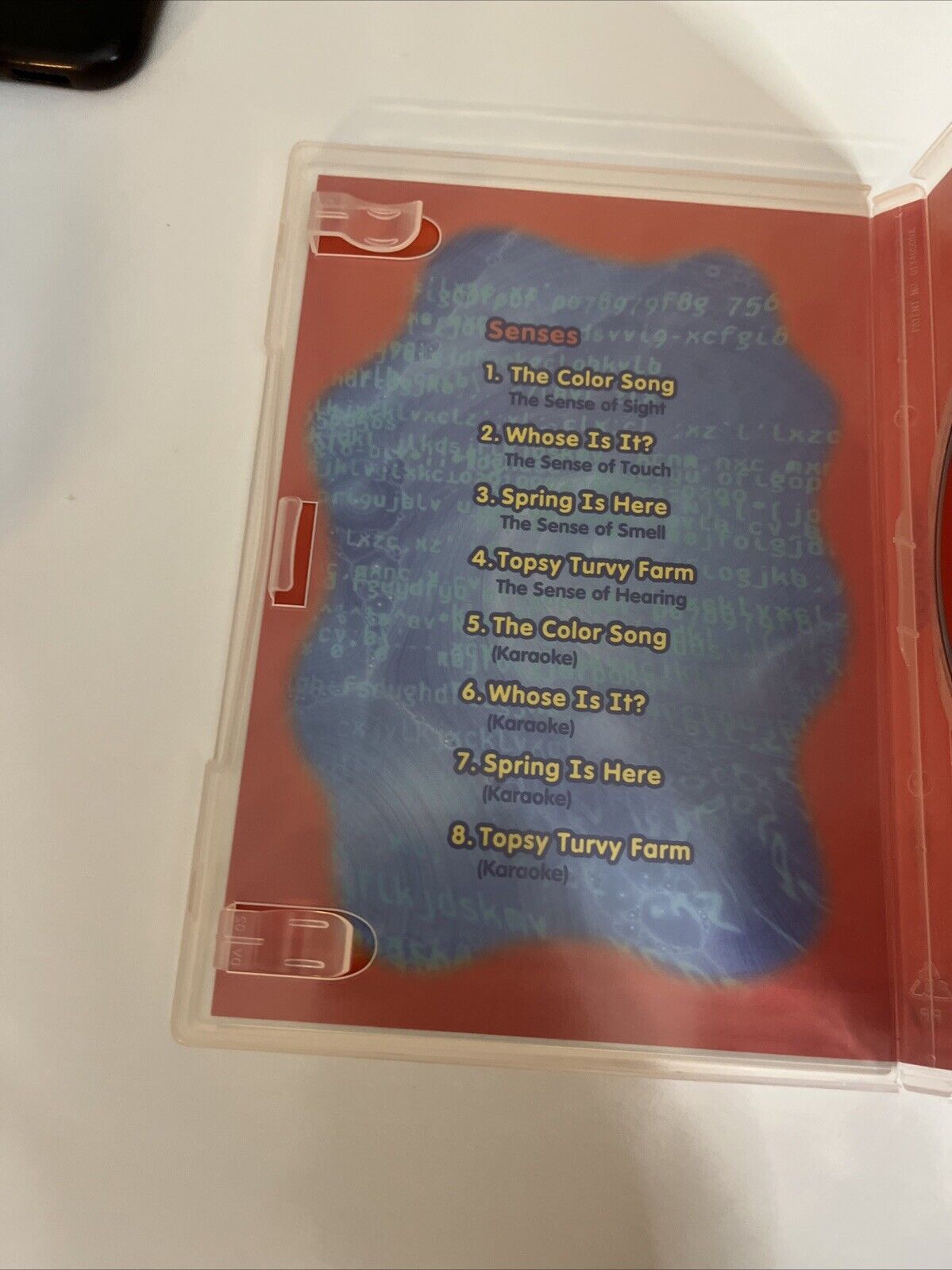 English Time Senses (DVD, 2003) Educational Animation All Regions
