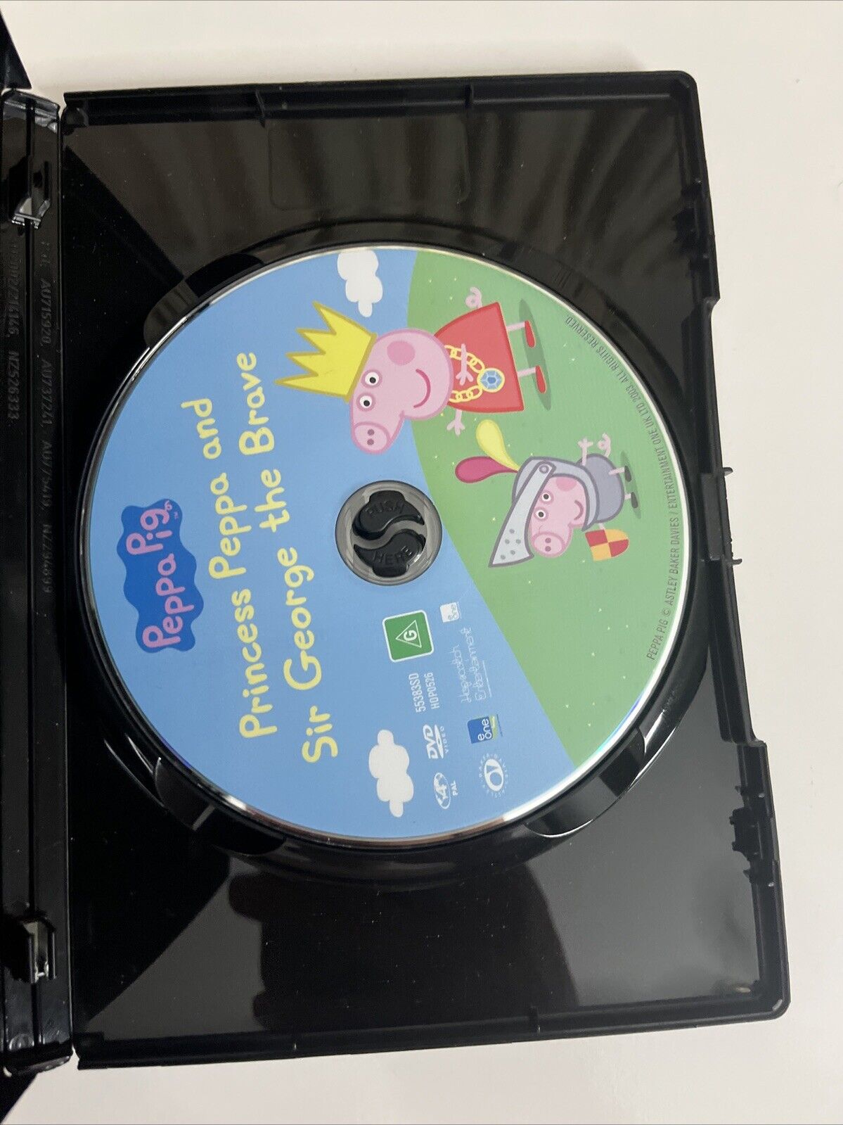 Peppa Pig : Princess Peppa & Sir George the Brave (DVD, 2009) Region 4