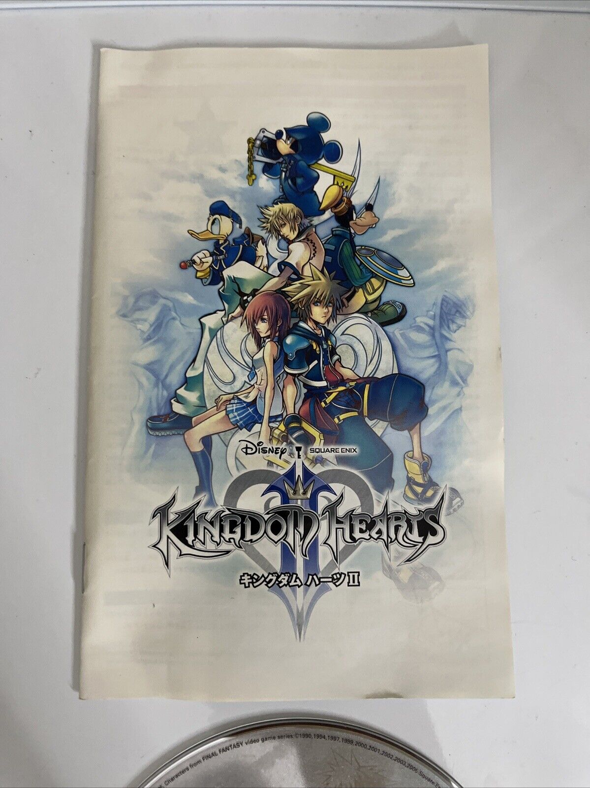 Kingdom Hearts 2 PS2 Sony PlayStation NTSC-J JAPAN Square Enix 2005 Complete