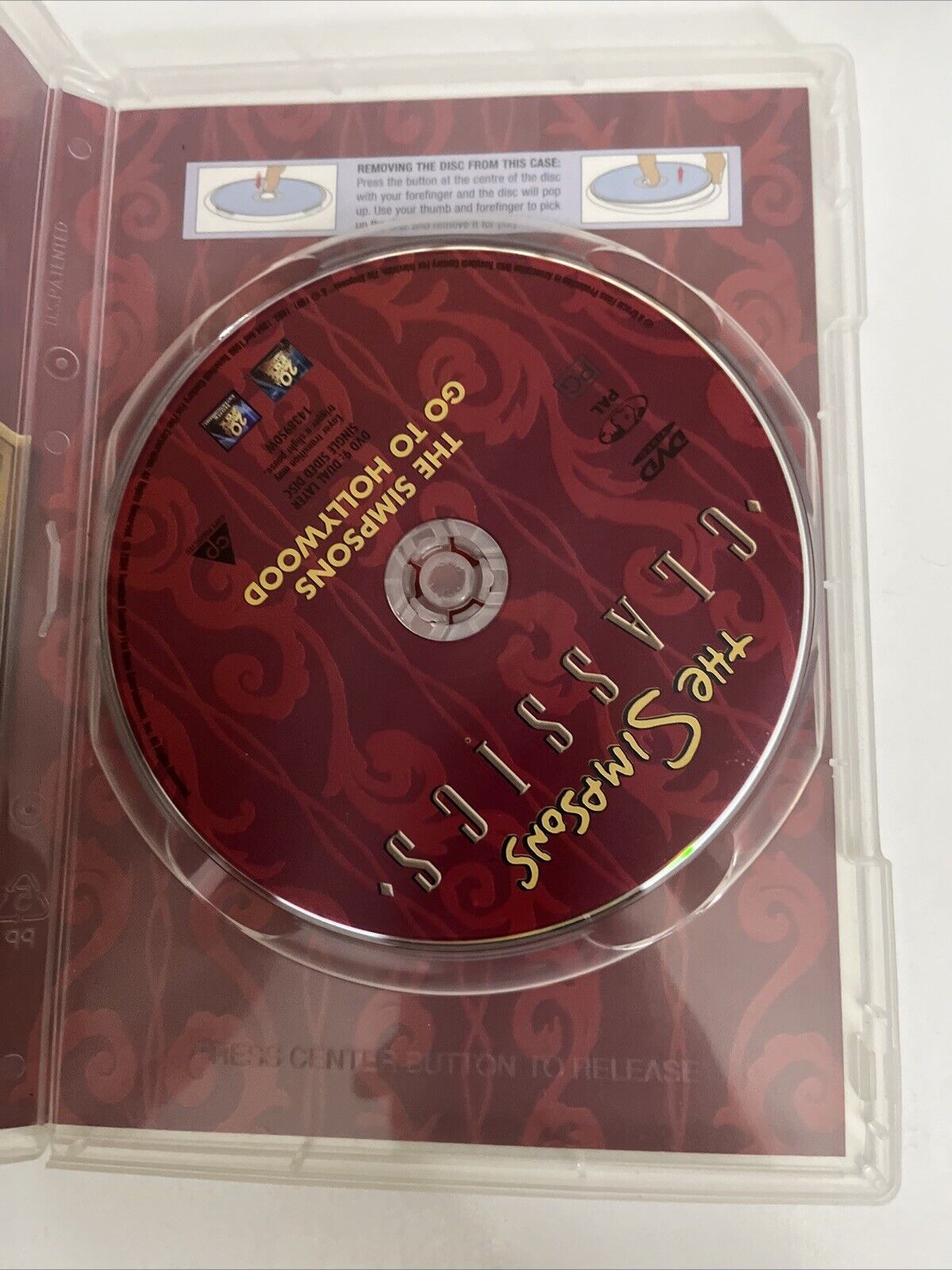 The Simpsons Go to Hollywood (DVD, 2003) Animation Region 4