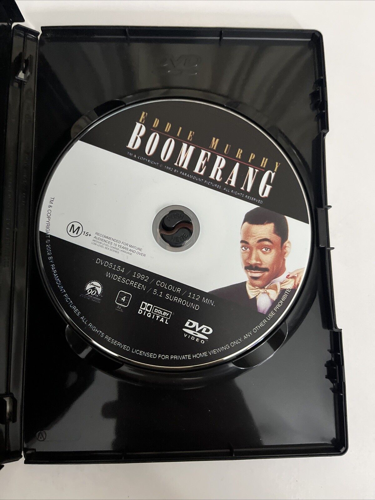 Boomerang (DVD, 1992) Eddie Murphy, Halle Berry, Martin Lawrence Region 4
