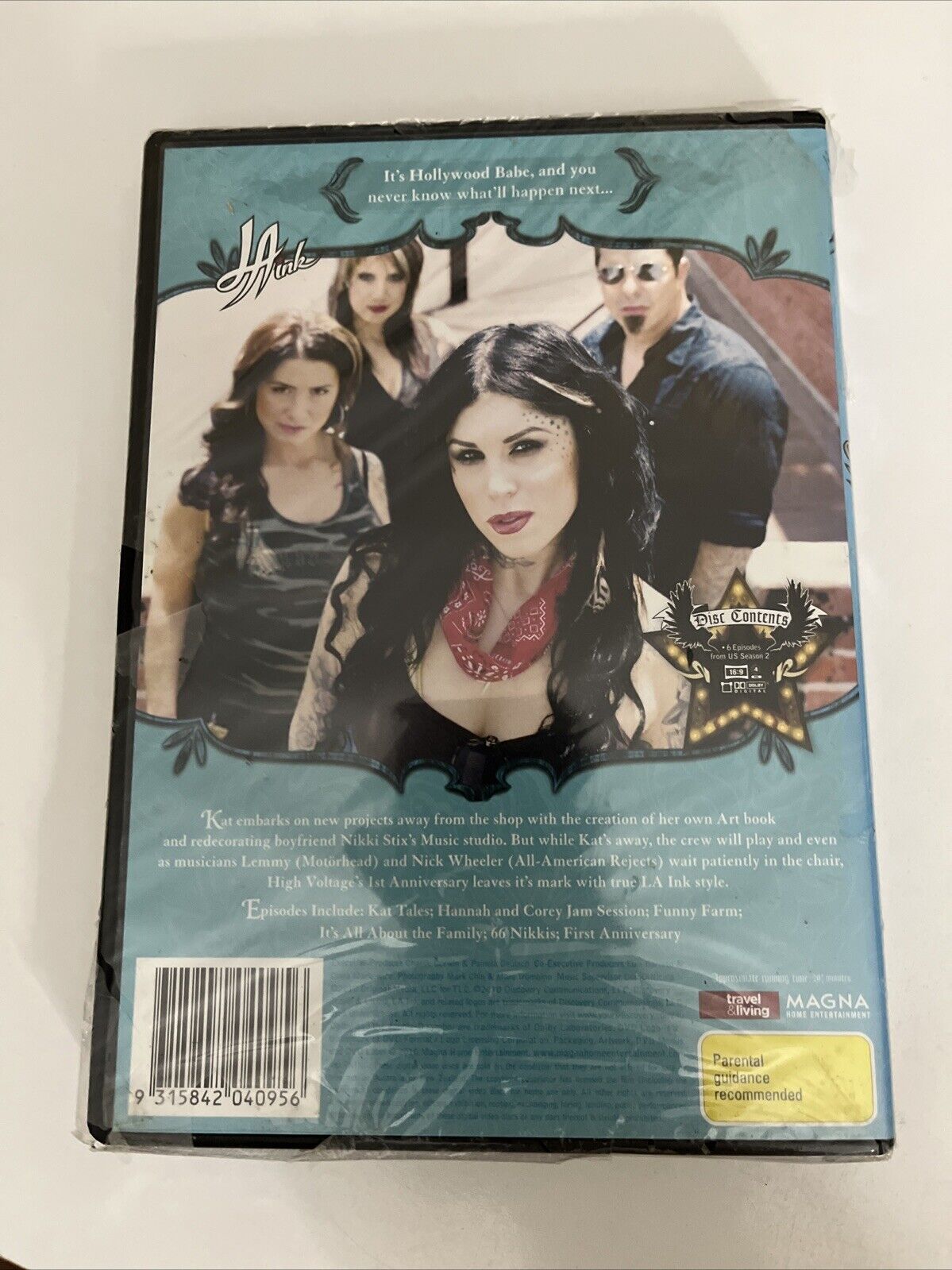 LA Ink : Collection 6 (DVD, 2009) Region 4 NEW Sealed
