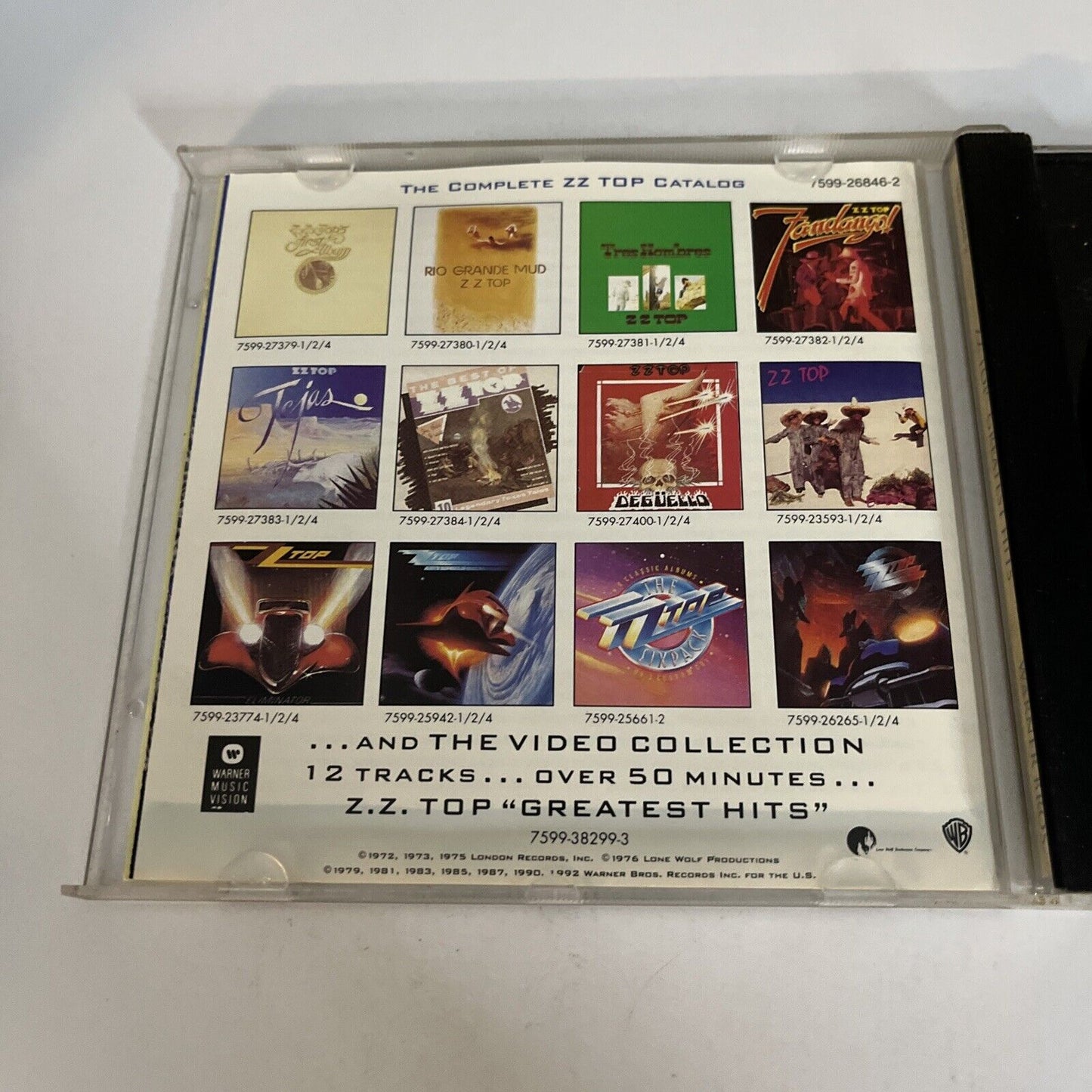 Greatest Hits by ZZ Top (CD, 1992) Album