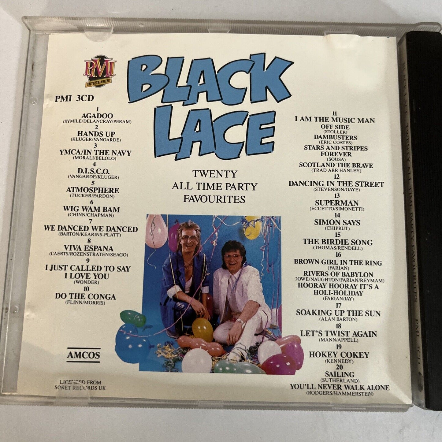 20 All-Time Party Favourites by Black Lace (CD, 1989)
