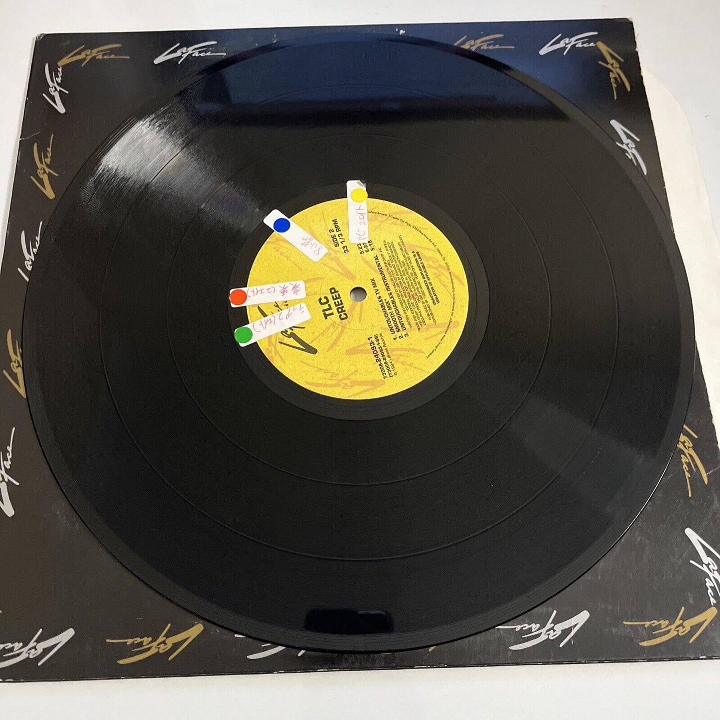 TLC – Creep 12" Vinyl Record 1994 LaFace Records 73008-24093-1