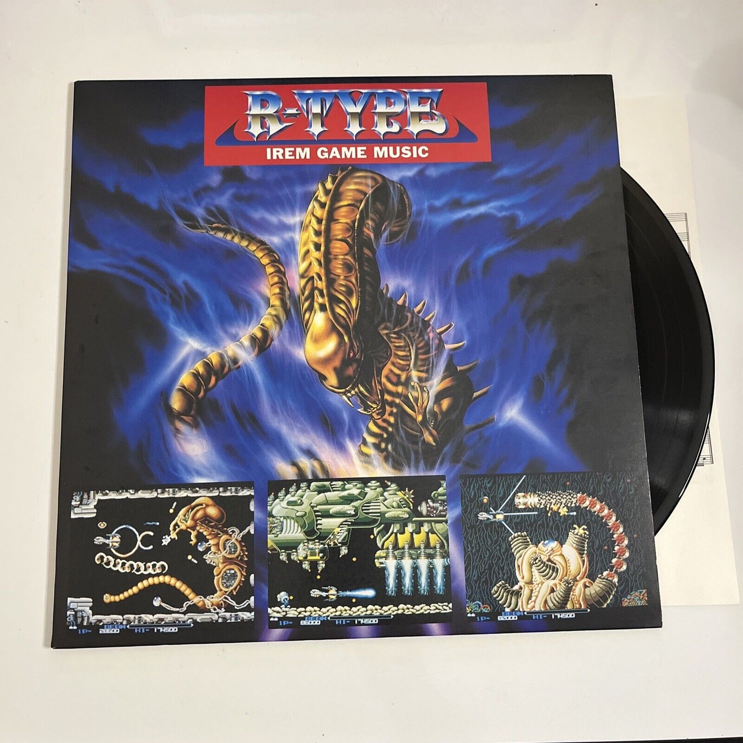 R-Type Irem Game Music 1988 LP Vinyl Record VGM Official Videogame Music Japan