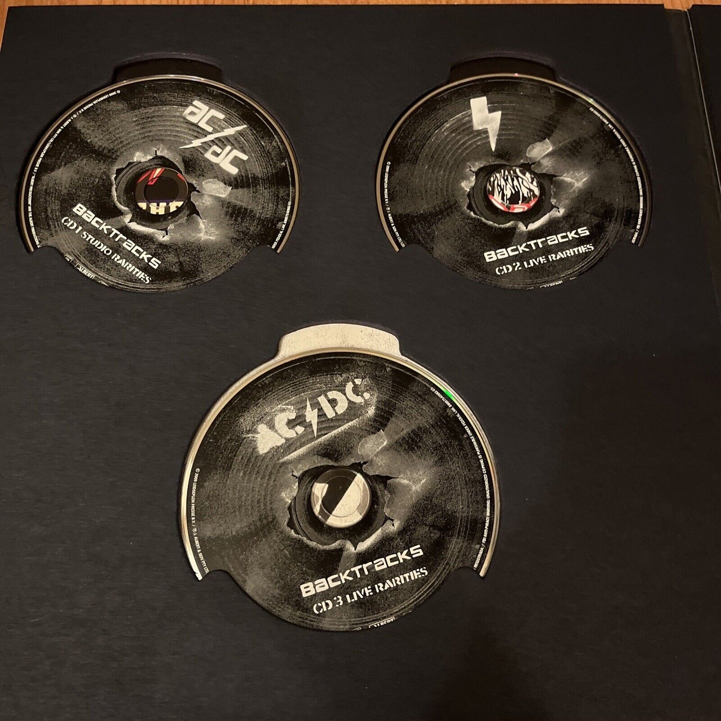 AC/DC Backtracks Collector's Deluxe Box Set Amplifier Vinyl Records LP CDs Book