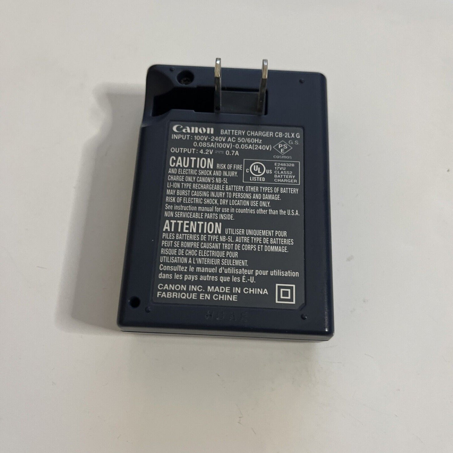 Genuine Canon Camera Battery Charger CB-2LX G for NB-4L NB-5L NB5L Battery