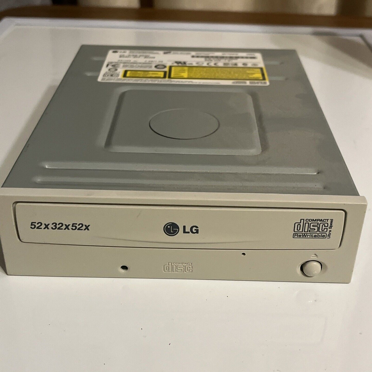LG CD-R/RW Burner Internal Drive GCE-8525B 52x32x52x 40pin IDE