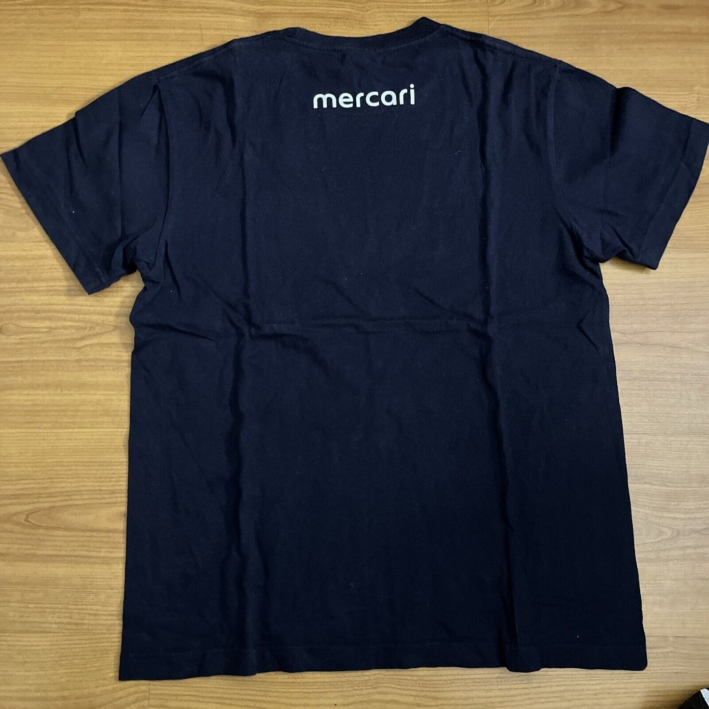 Official Mercari Blue Tshirt Medium Shirt Cotton