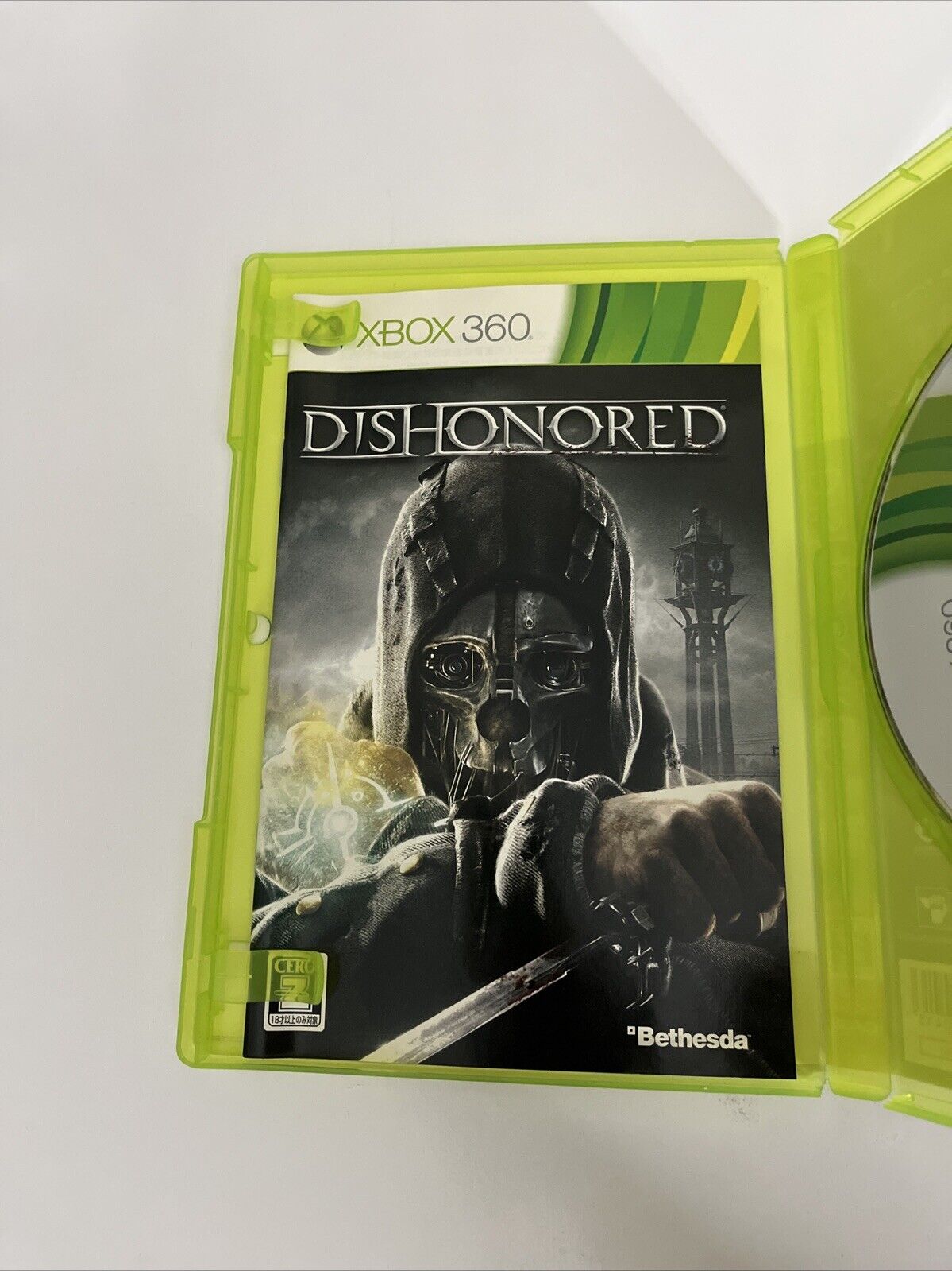 Dishonored Microsoft XBOX 360 NTSC-J JAPAN Action Adventure Game 2012 Complete