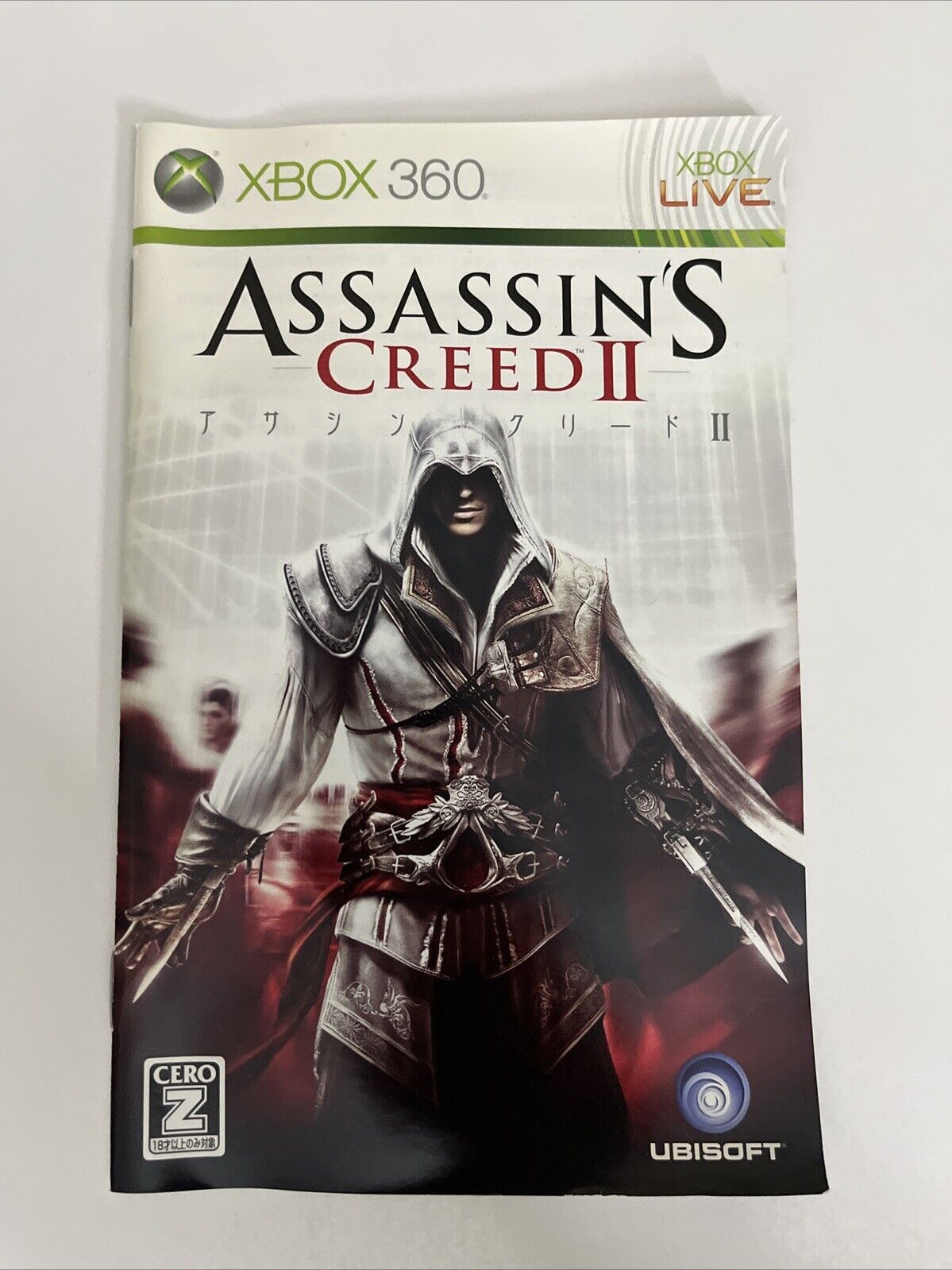 Assassin's Creed II Microsoft XBOX 360 NTSC-J JAPAN 2009 Game Complete