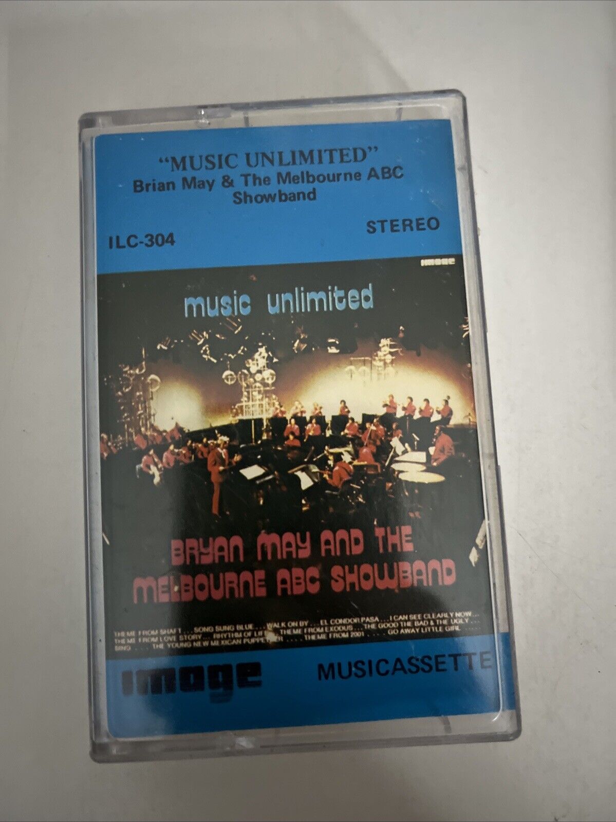 Bryan May And The Melbourne ABC Showband – Music Unlimited (Cassette, 1974)