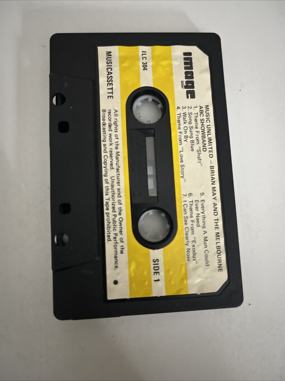 Bryan May And The Melbourne ABC Showband – Music Unlimited (Cassette, 1974)