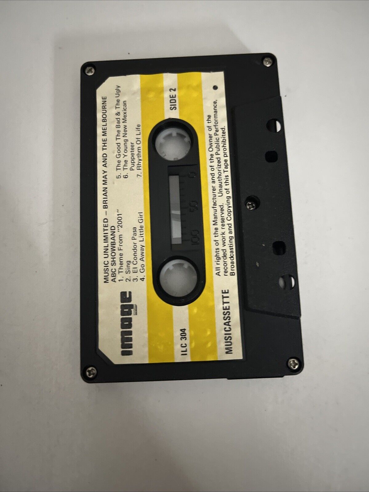 Bryan May And The Melbourne ABC Showband – Music Unlimited (Cassette, 1974)