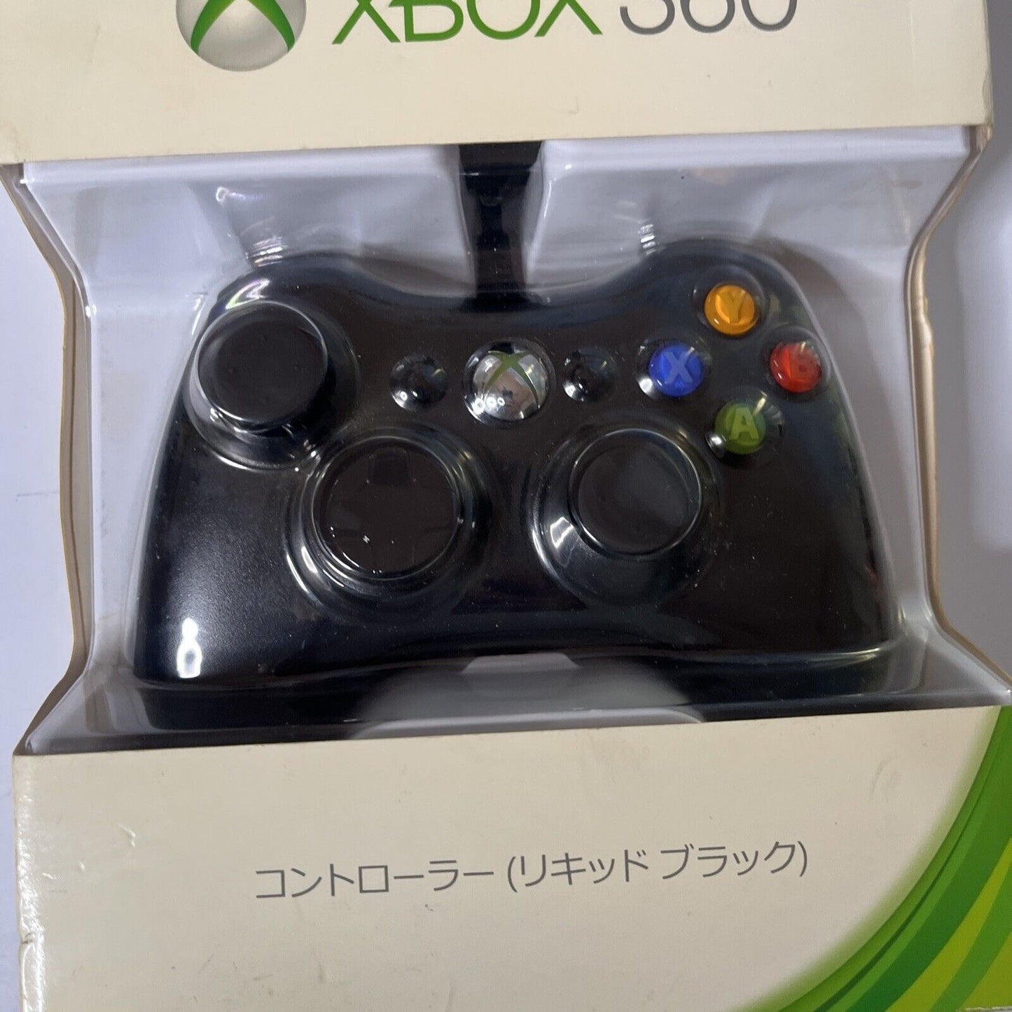 Genuine Official Microsoft Xbox 360 Controller USB Wired Black Boxed