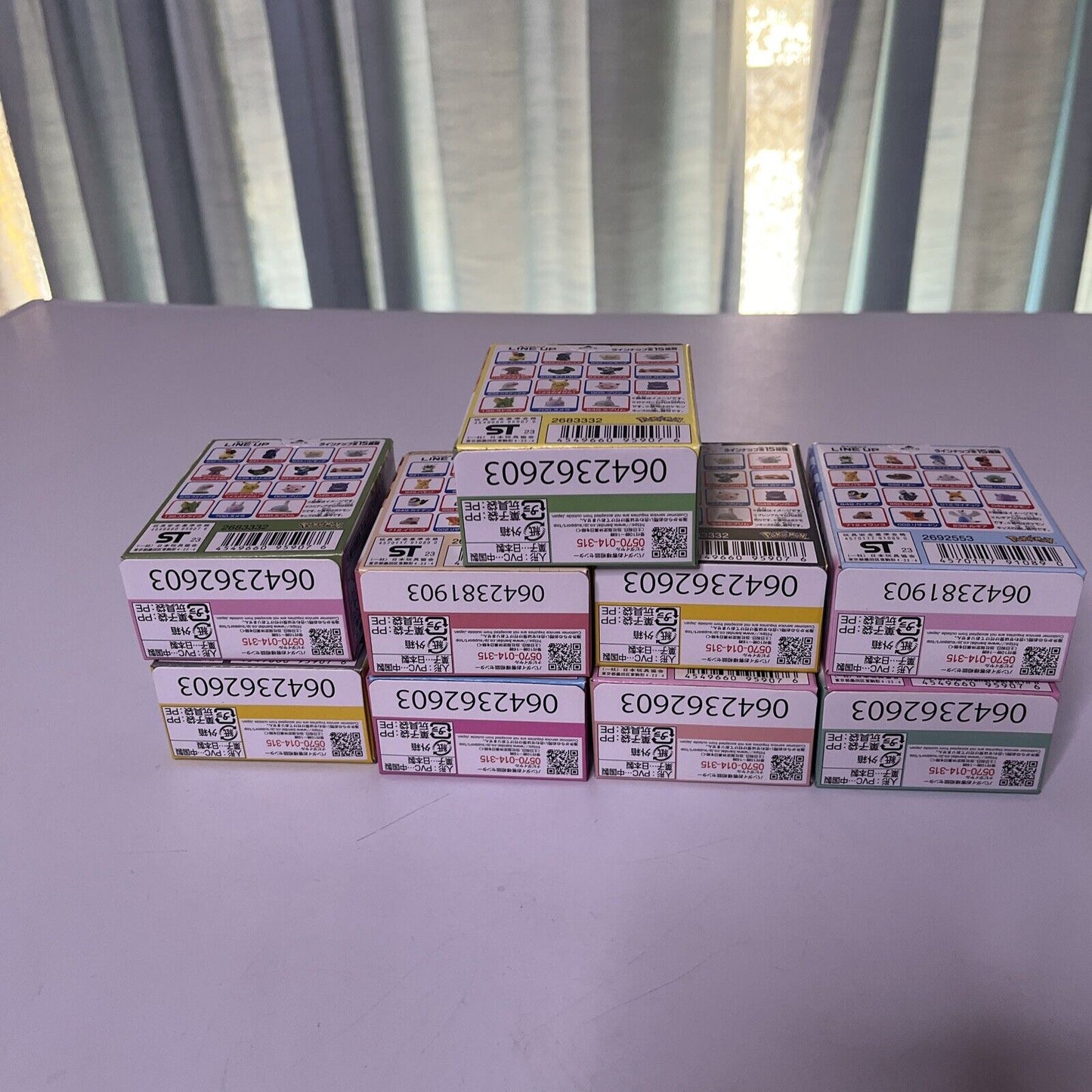 9x Pokemon Kids Boxed Action Figure JAPAN Exclusive Bandai Namco NEW