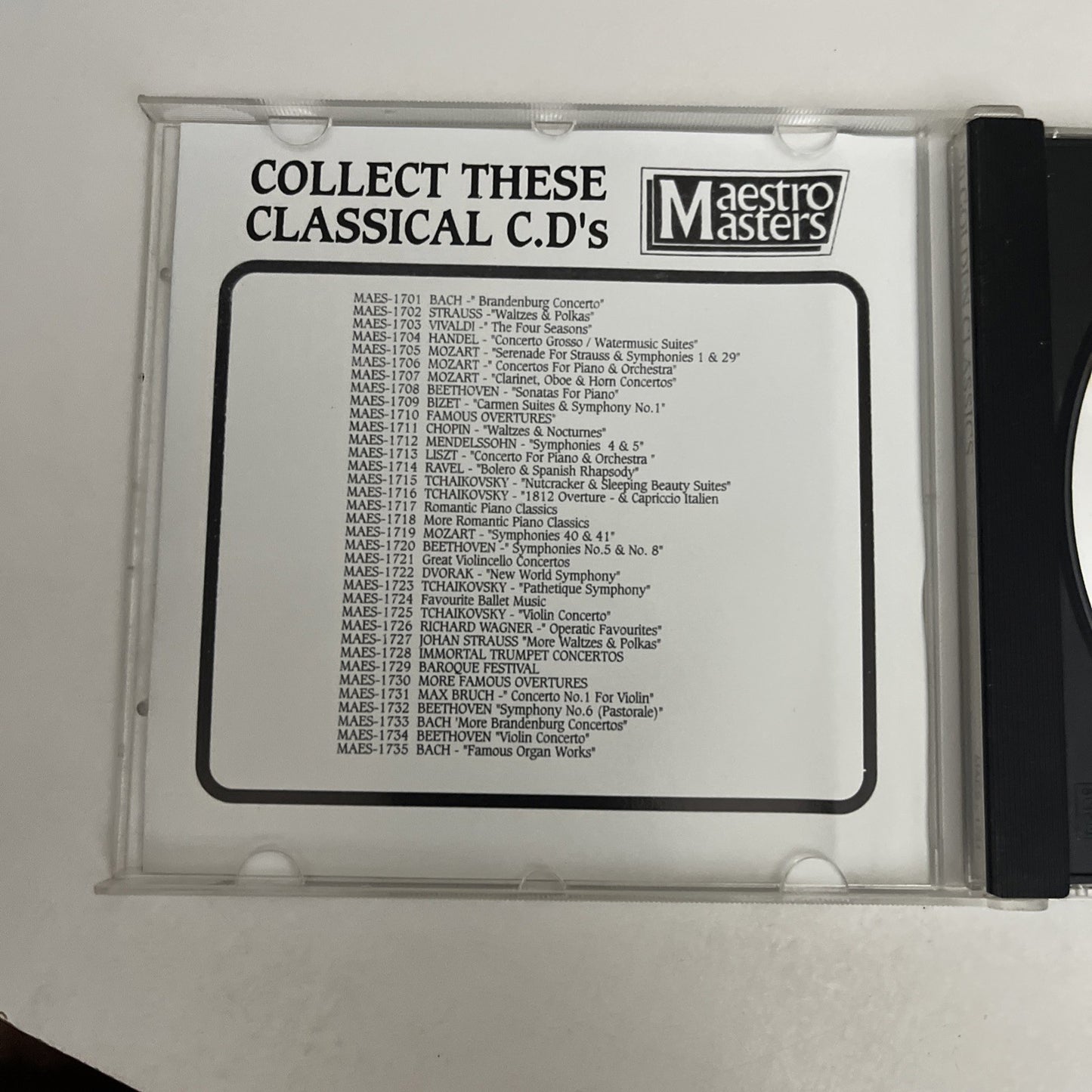 20 Golden Classics (CD, 1998) MAES - 1751