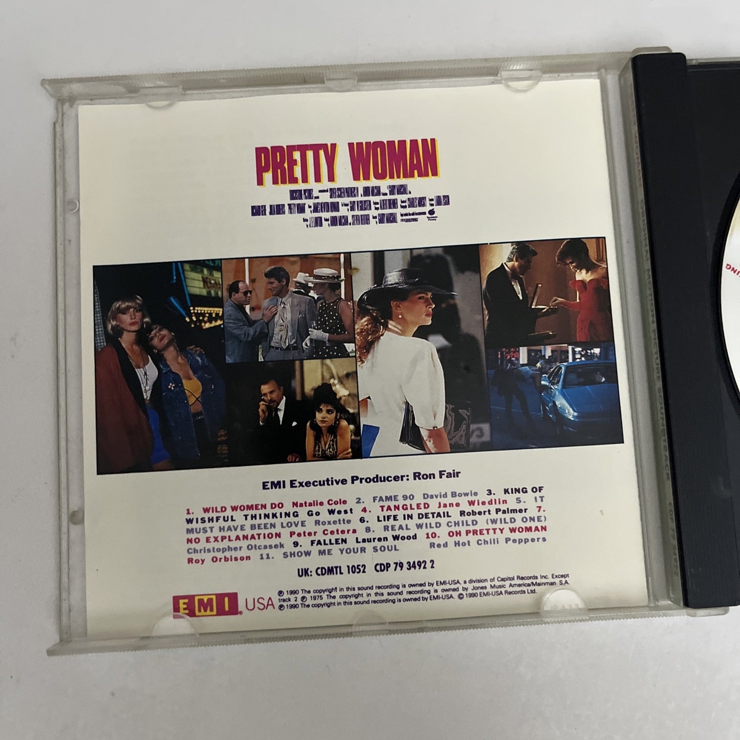 Pretty Woman (Original Motion Picture Soundtrack) (CD, 1990) CDP 79 34922