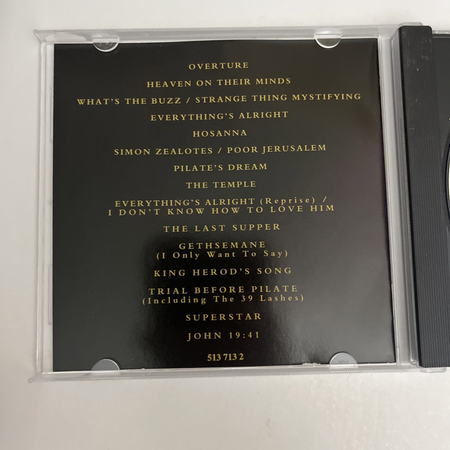 Jesus Christ Superstar: The Album (CD, 1992) Australian Cast Album 513 713 2