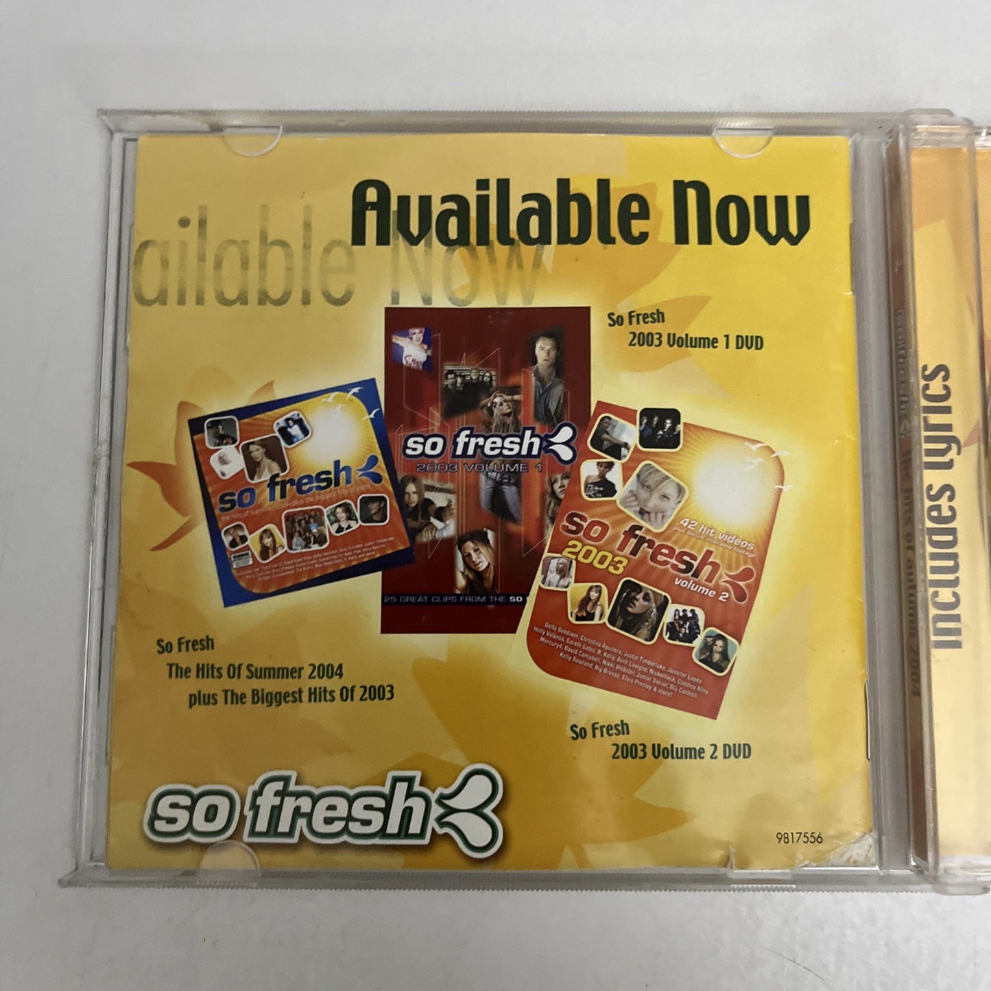 So Fresh: The Hits Of Autumn 2004 (CD, 2004) 9817556