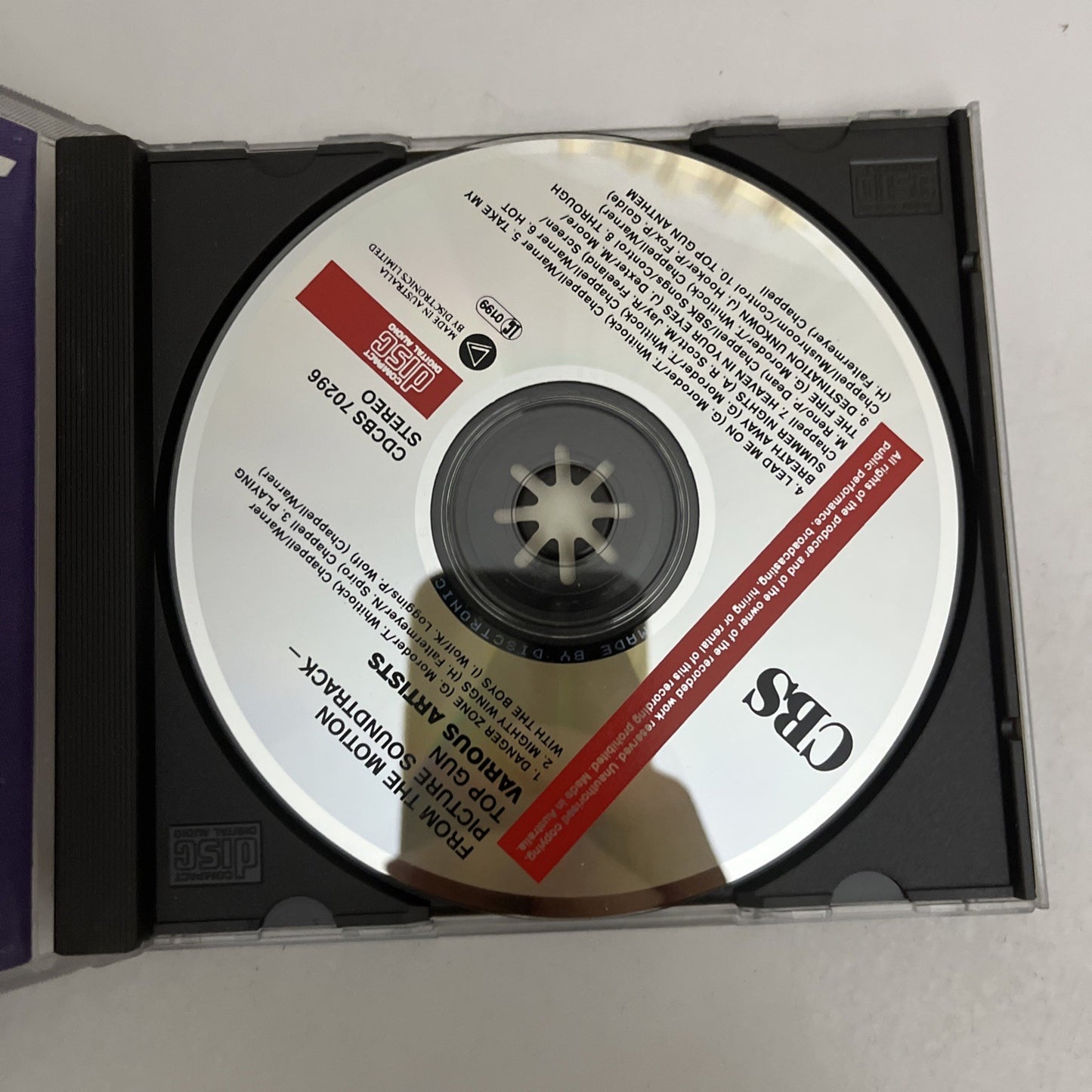 Top Gun Film Soundtrack (Special Expanded Edition) (CD, 1986) Album 494801 2