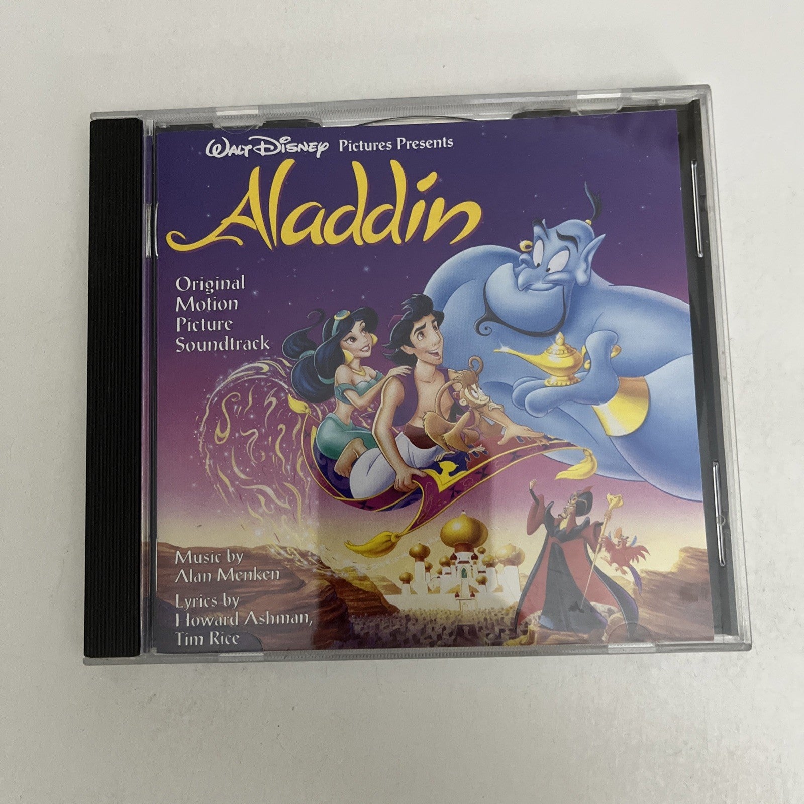 Aladdin Original Motion Picture Soundtrack CD 1992 Album 473708 2 aladdin-original-motion-picture-soundtrack-cd-1992-album-473708-2