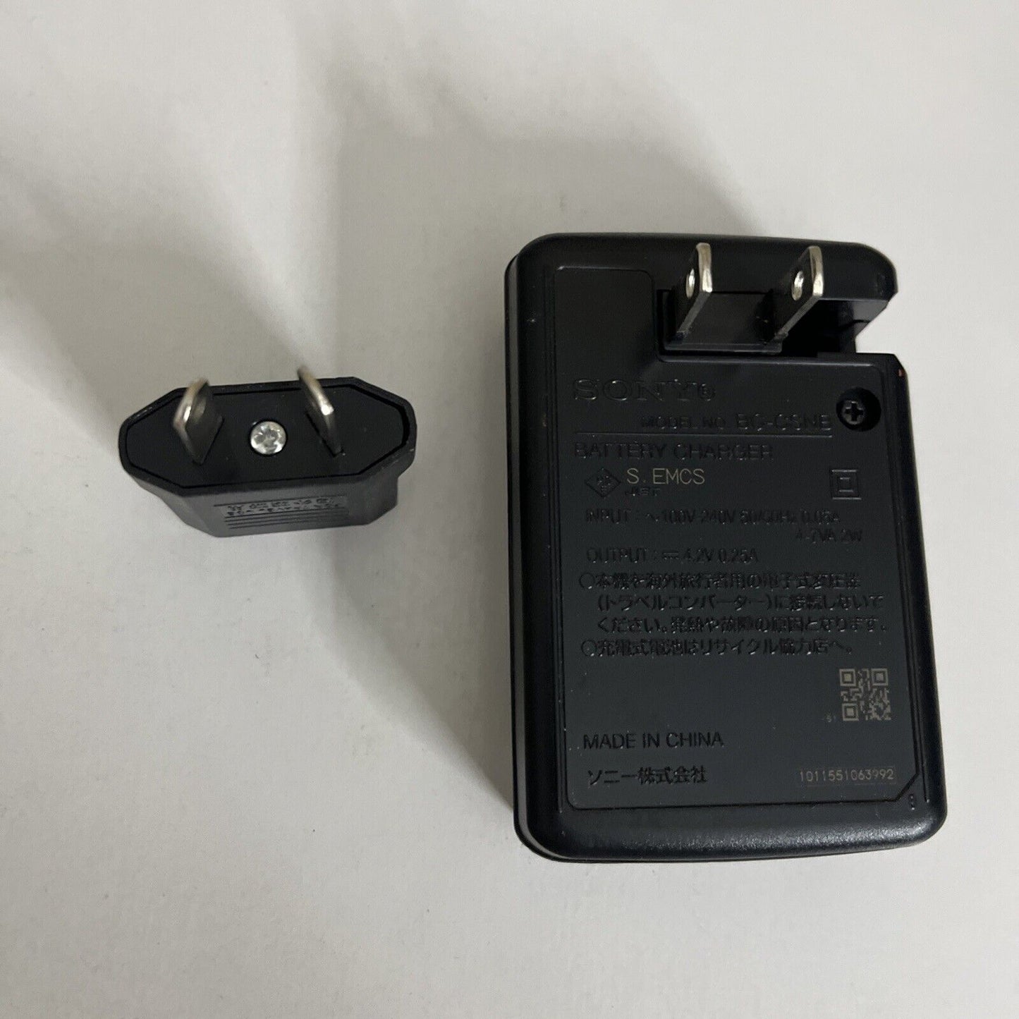 Genuine Sony BC-CSNB Camera Battery Charger For Sony NP-BN1 NP-BN Battery