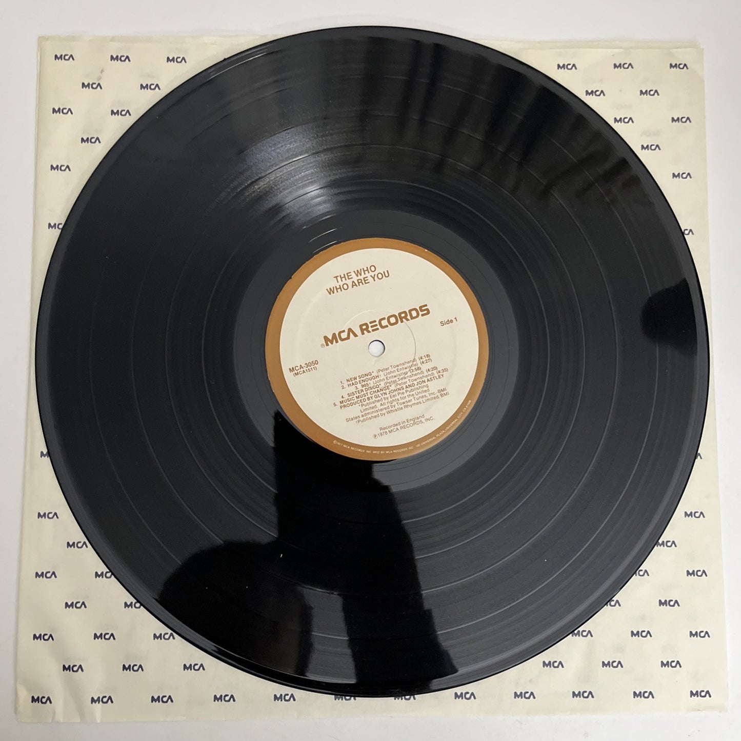 The Who – Who Are You (Vinyl, 1978) US LP Album MCA-3050