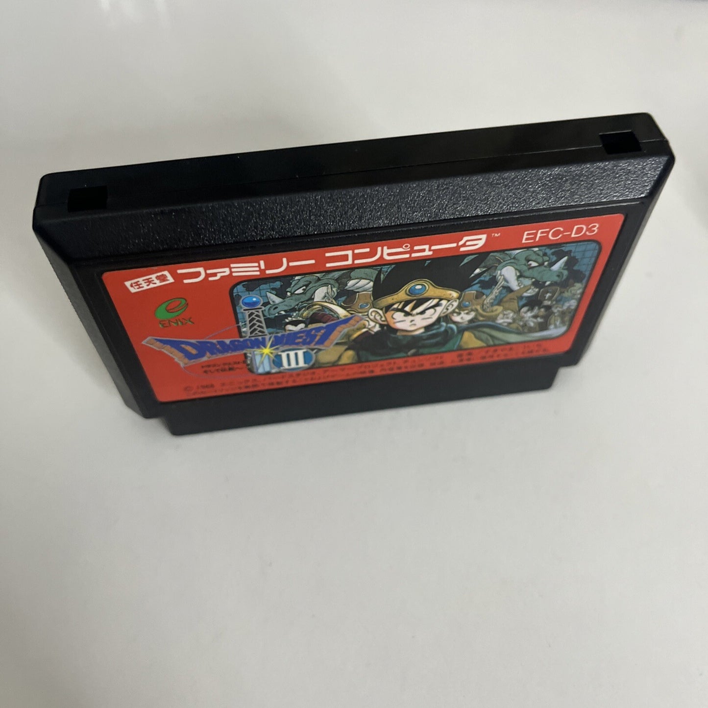 Dragon Quest 3 FC Nintendo Famicom NES NTSC-J JAPAN Enix RPG 1988 Game