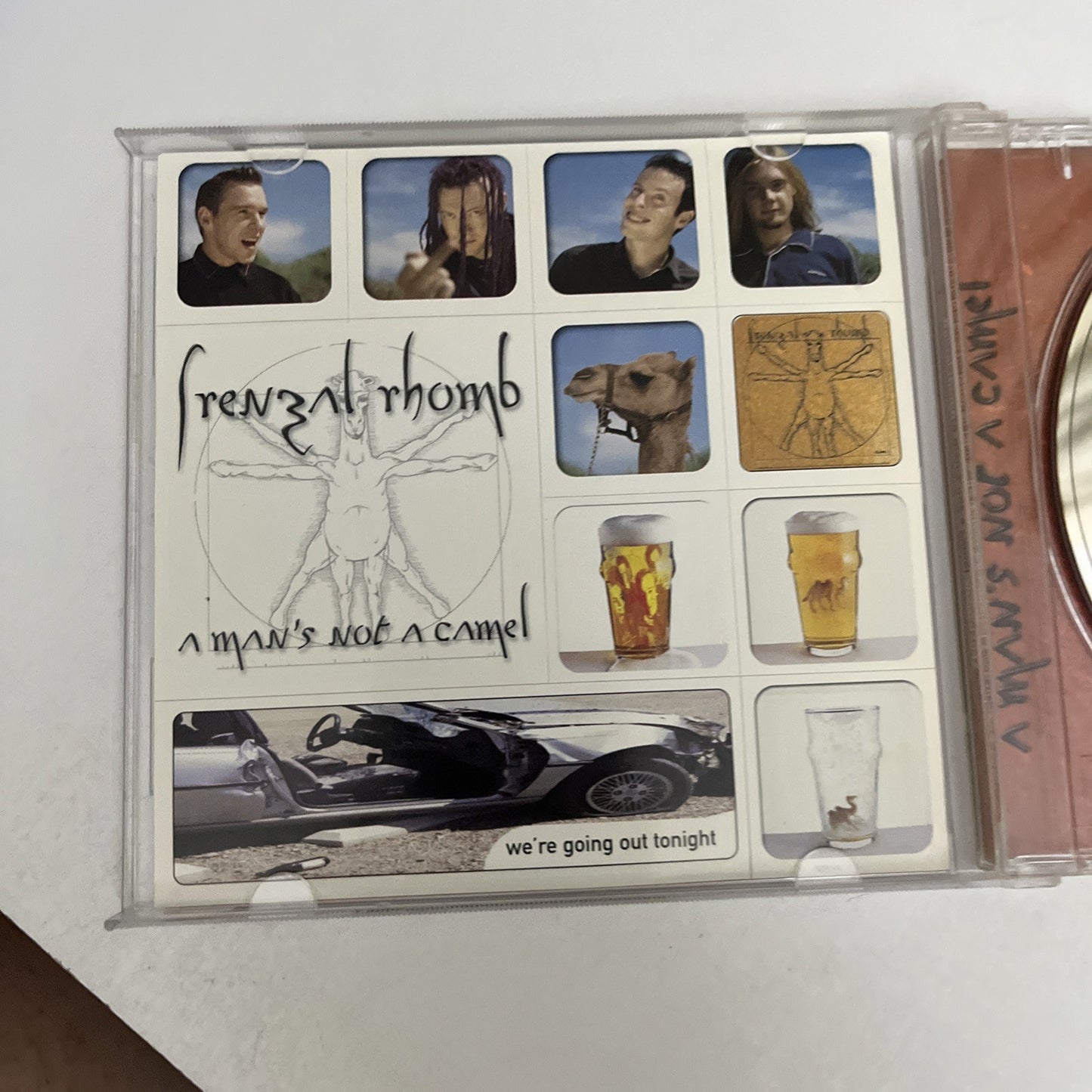 Frenzal Rhomb – A Man's Not A Camel (CD, 1999) Album Australia shagcd2042