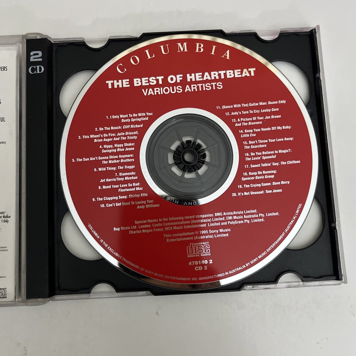 Best Of Heartbeat (Music From The Yorkshire TV Series) (CD, 1994) 2-Disc