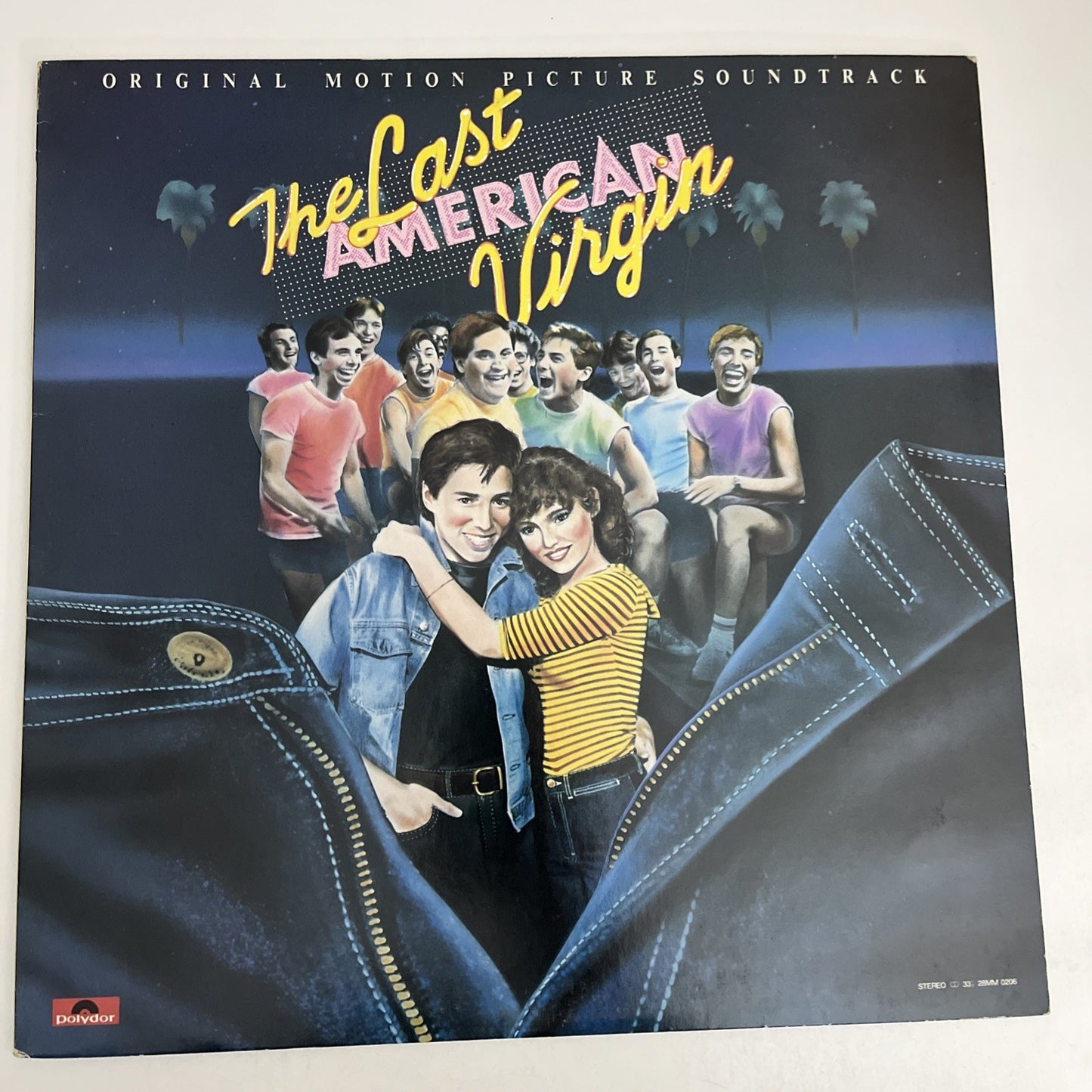 The Last American Virgin OST Film Soundtrack 1982 LP Vinyl Record 28MM 0206