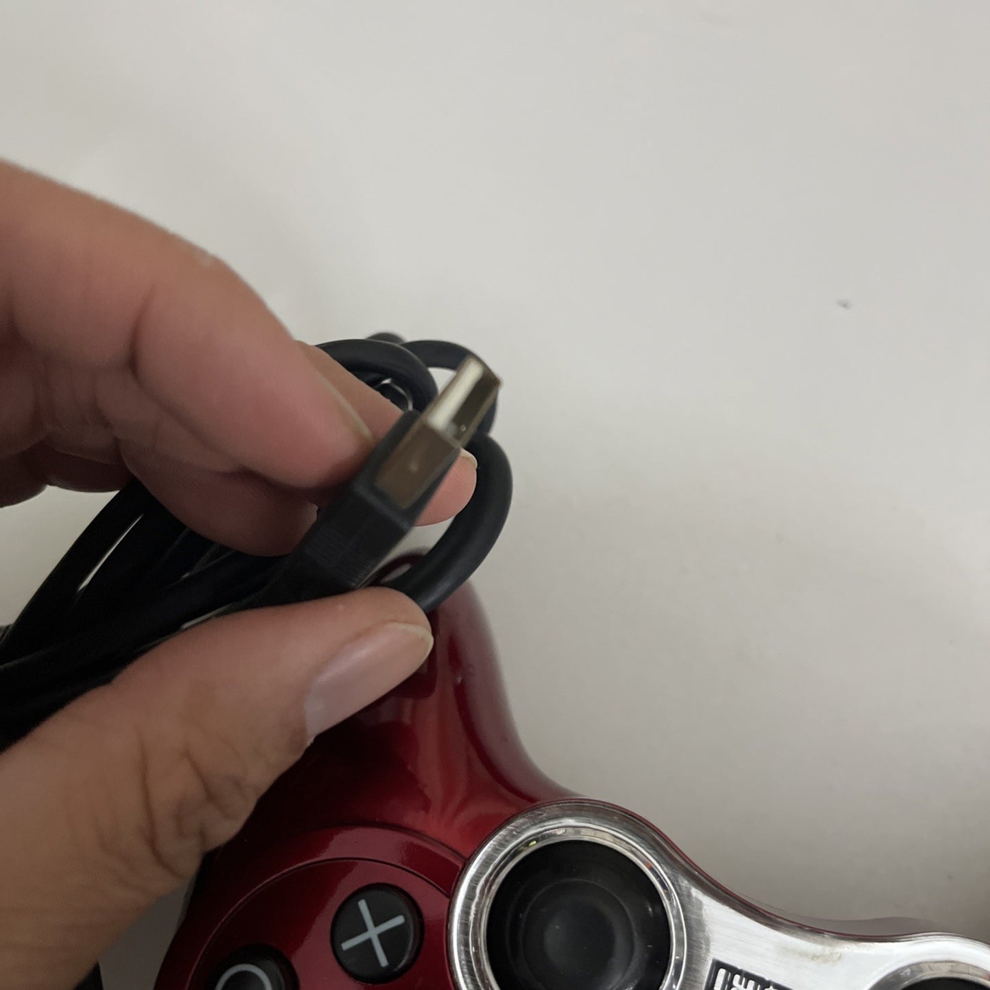 Hori PS3 Horipad Turbo 3 PlayStation Fighting Controller Red with Turbo Function