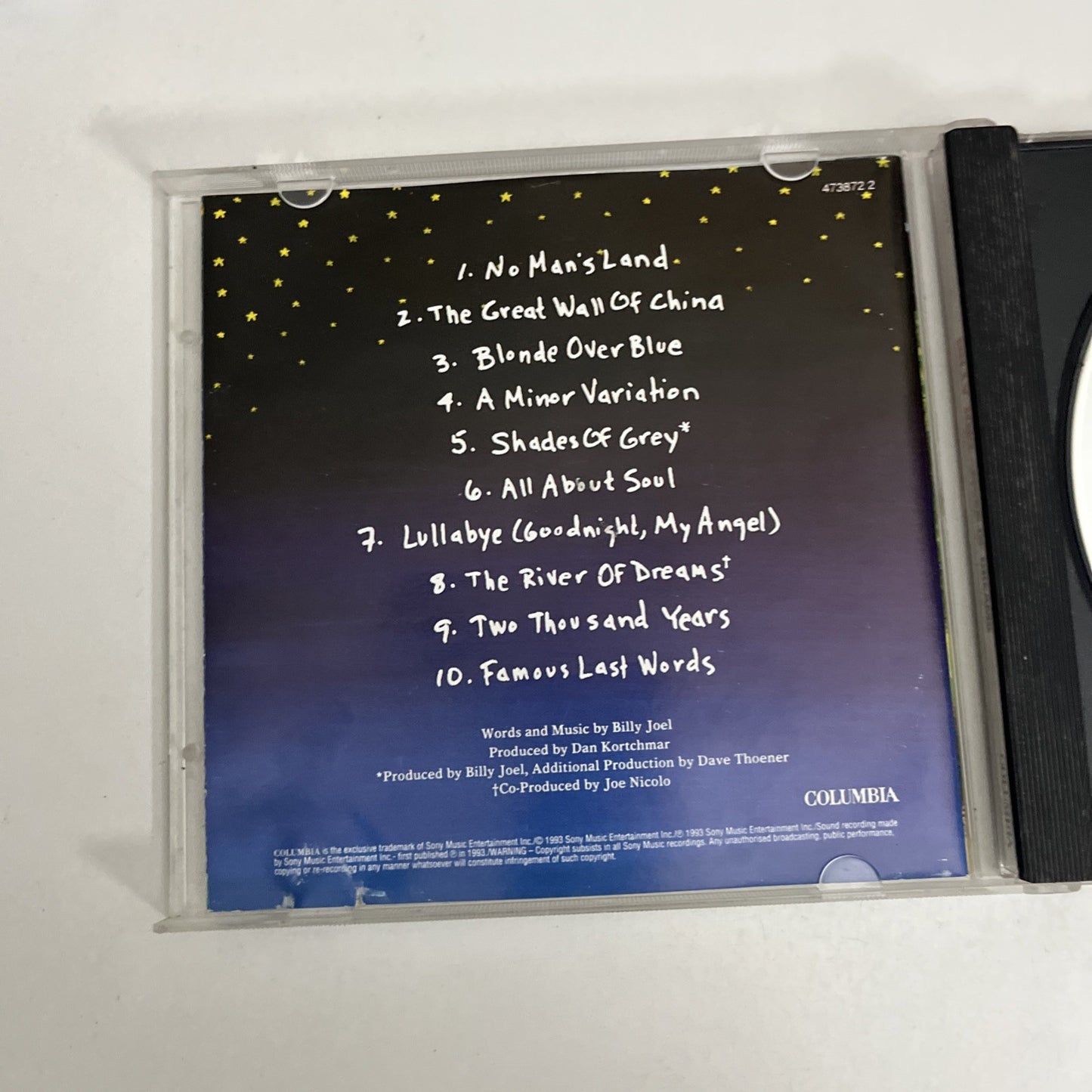 Billy Joel – River Of Dreams (CD, 1993) Australia 473872 2