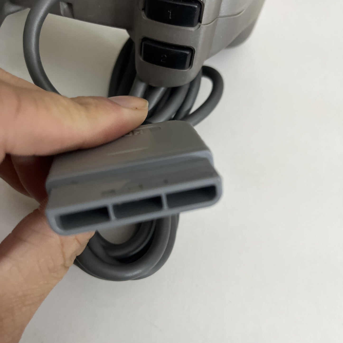 Hori Horipad II Sony PlayStation PS1 Controller Gamepad Grey