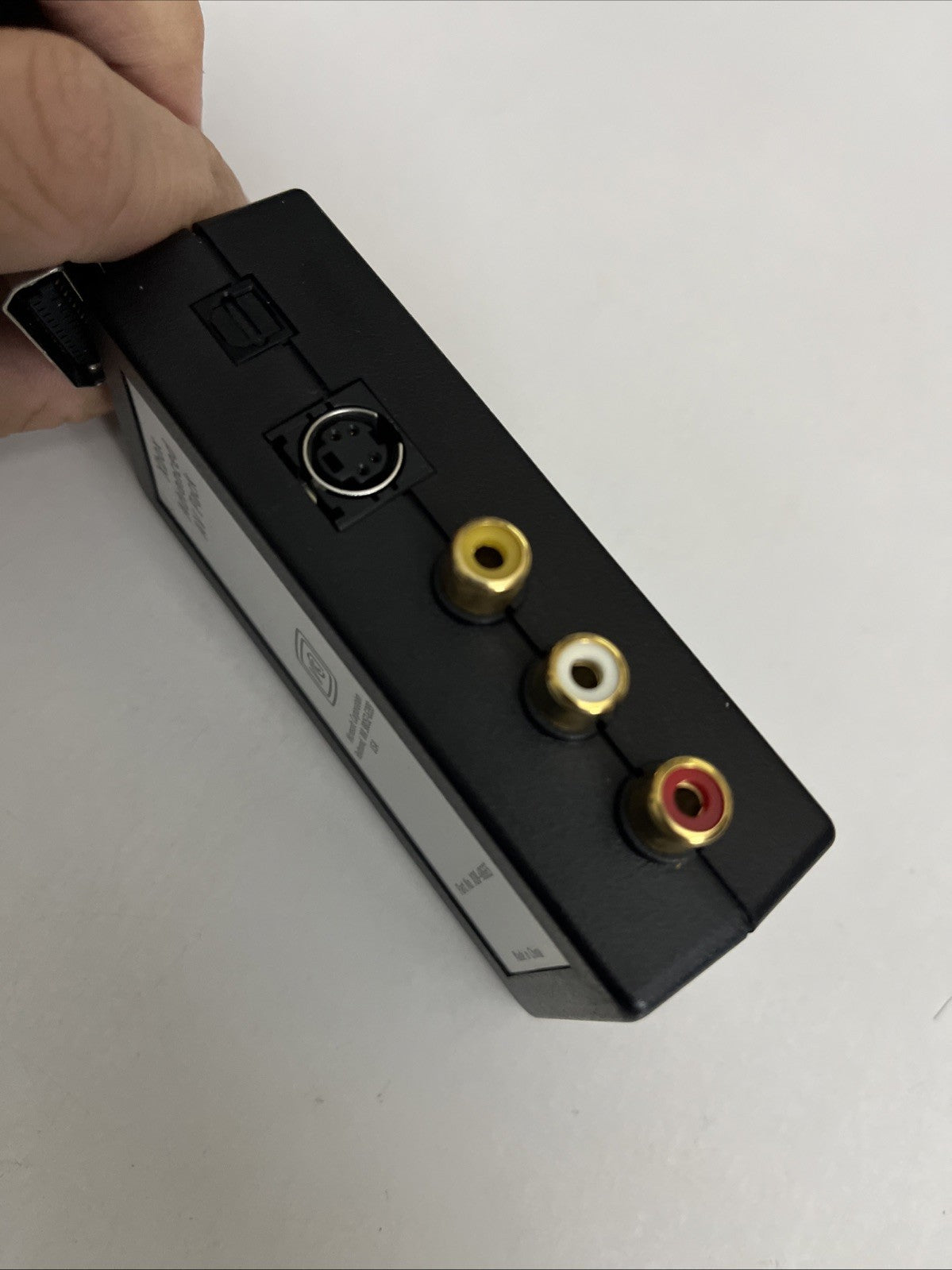 Genuine Microsoft XBOX Original Advanced AV Pack RCA S-Video Optical X08-48665