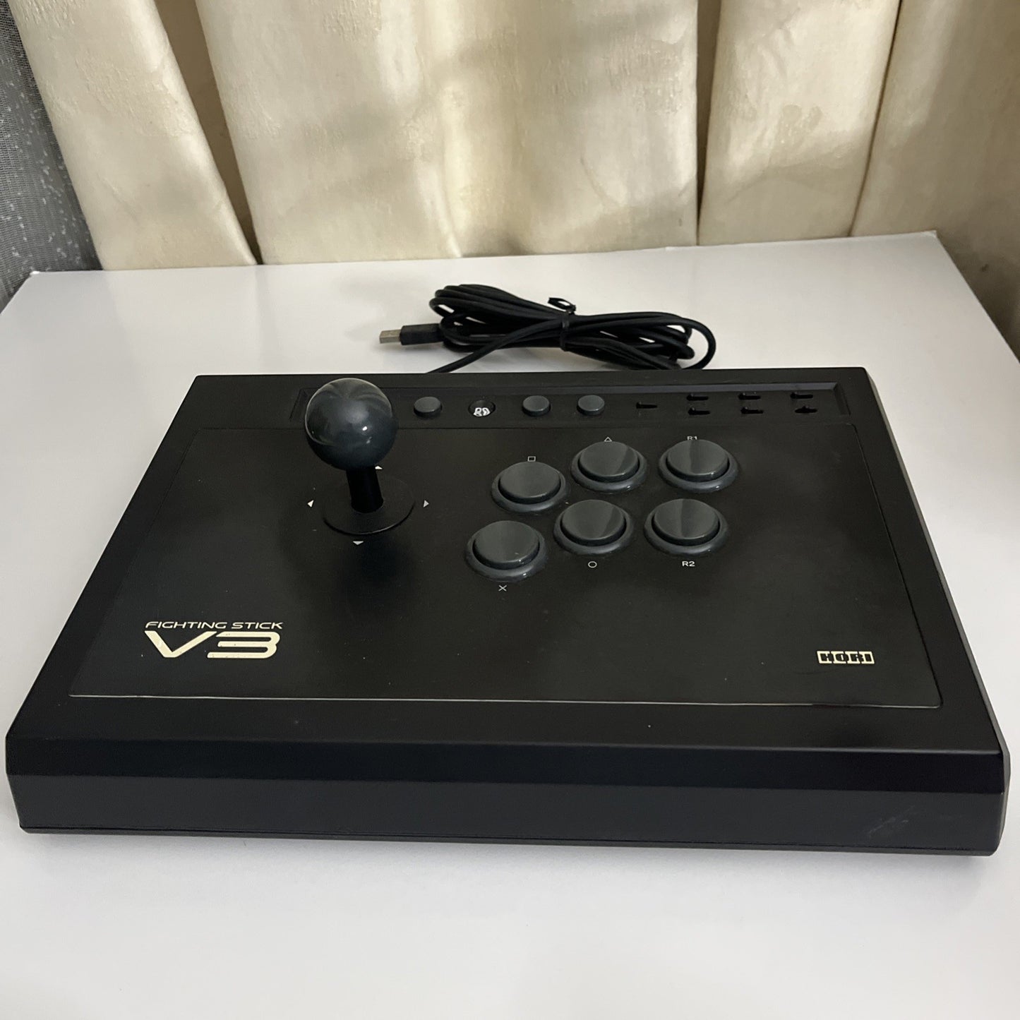 Hori Fighting Stick V3 Arcade Joystick Controller With Autofire For PC PS3