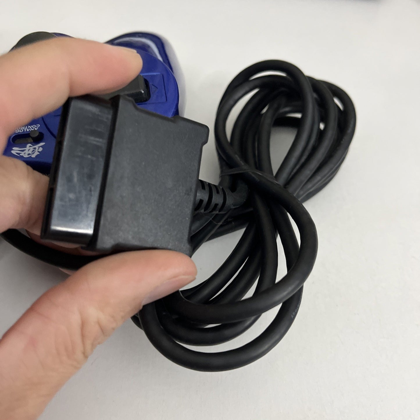 Fuijiwork PS2 PlayStation Controller Turbo Function Precise Analog Control Blue