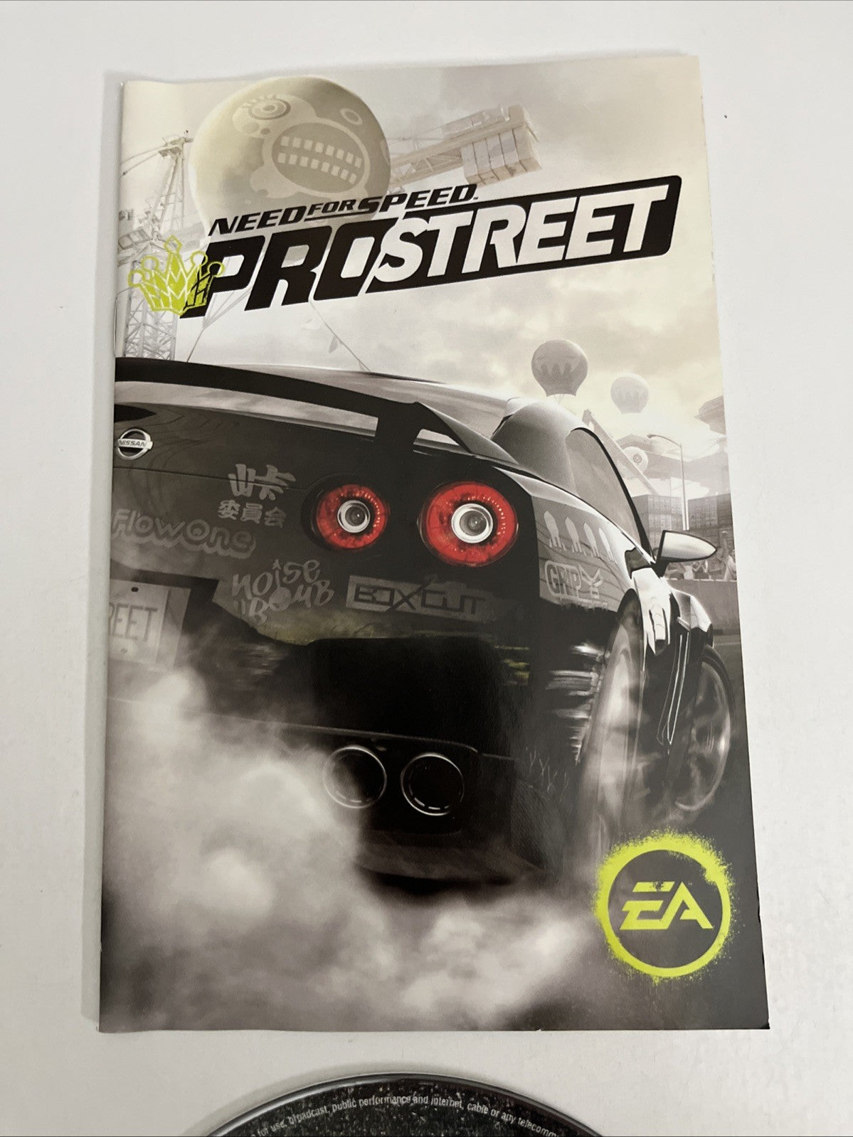 Need For Speed ProStreet PS2 Sony PlayStation 2 PAL 2007 Racing Game Complete