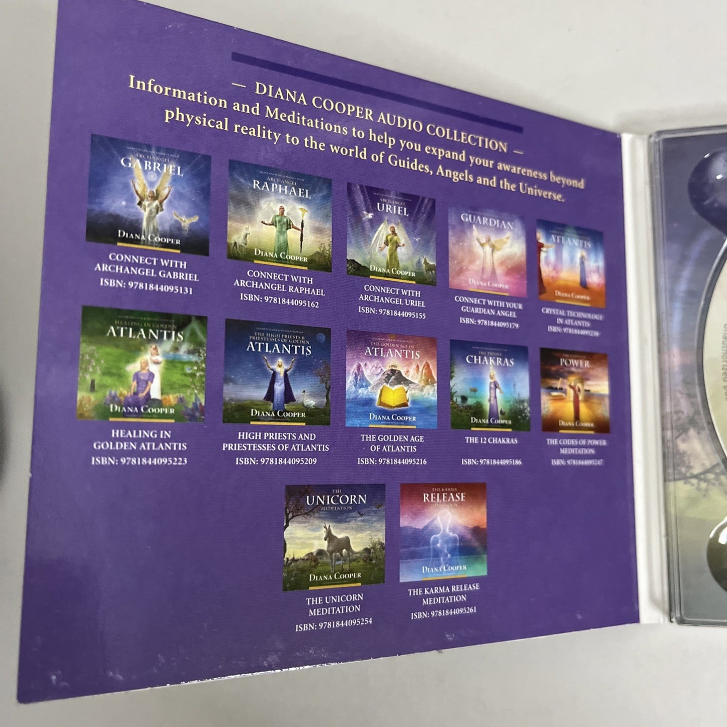 Meditation To Connect With Archangel Michael by Diana Cooper (Audio CD, 2010)