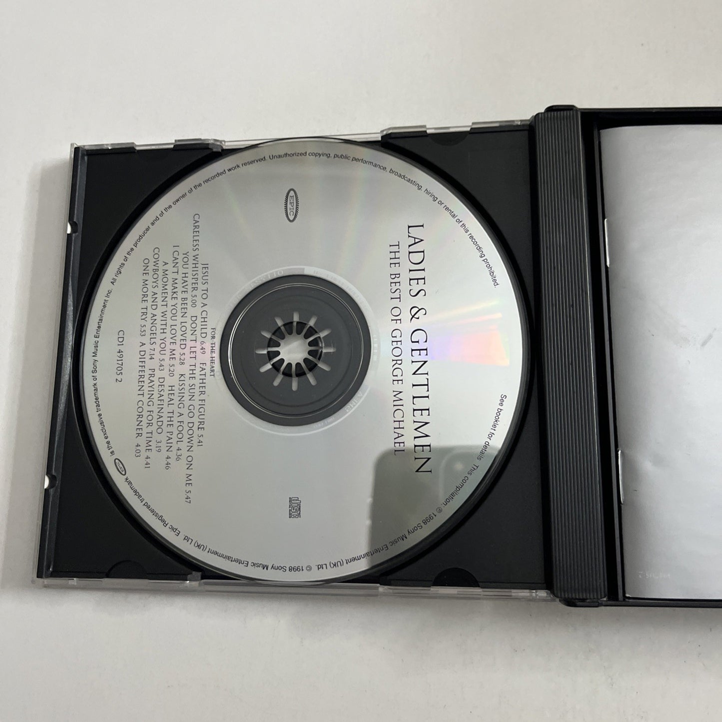 Ladies & Gentlemen (The Best Of George Michael) (CD, 1998) 2-Disc 491705 2