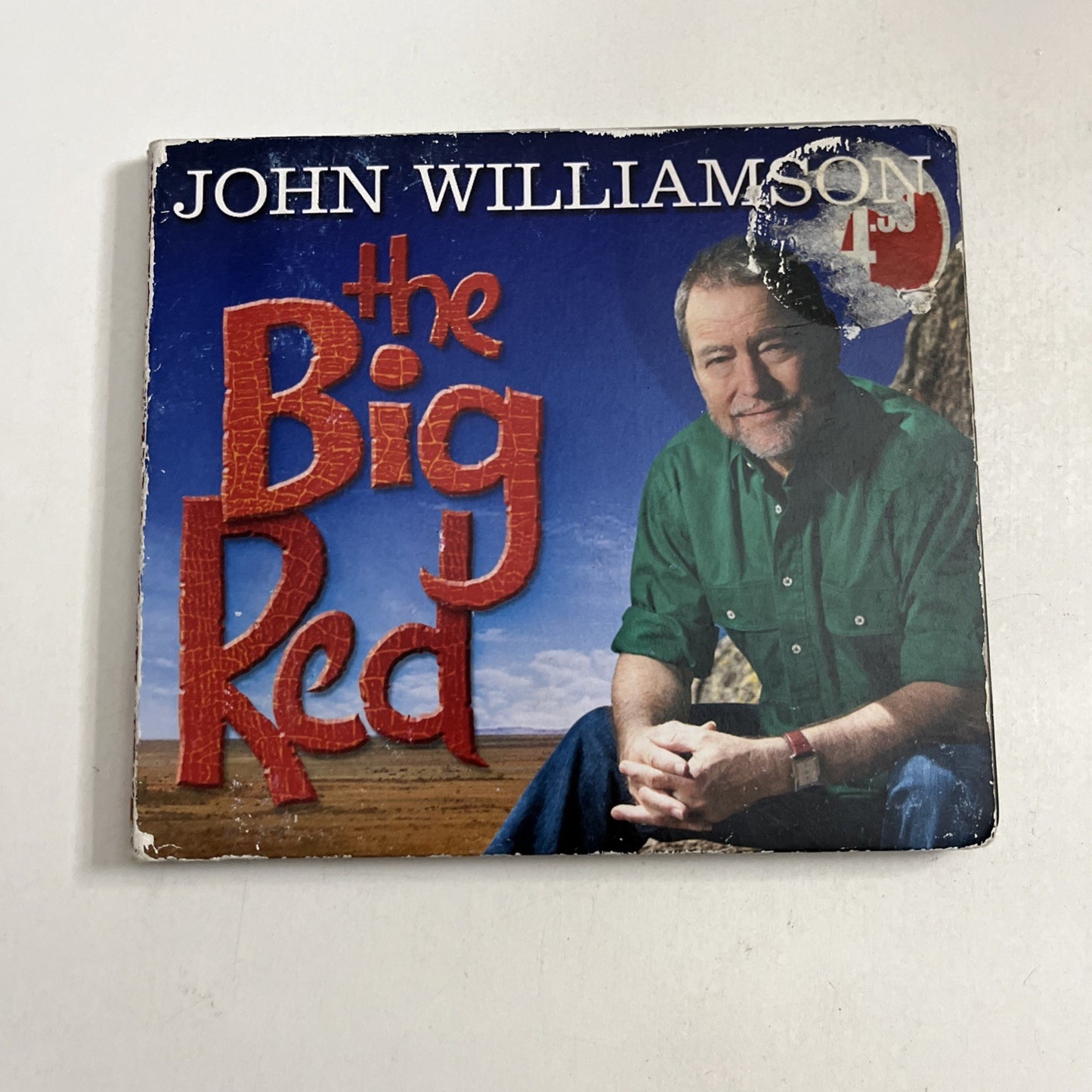 John Williamson – The Big Red (CD, 2012) Australia Digipak 5310507502