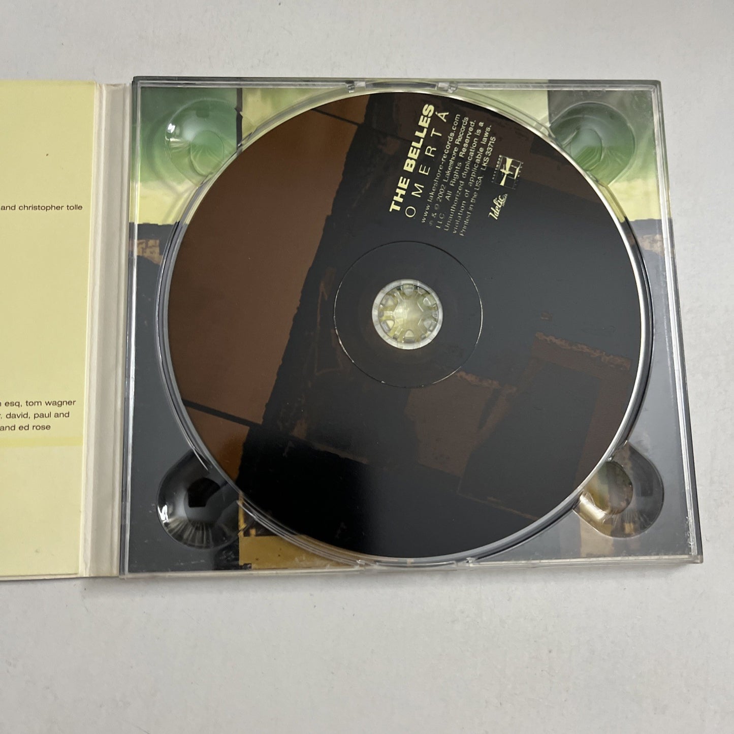 The Belles – Omertá (CD, 2002) US Digipak LKS 33715