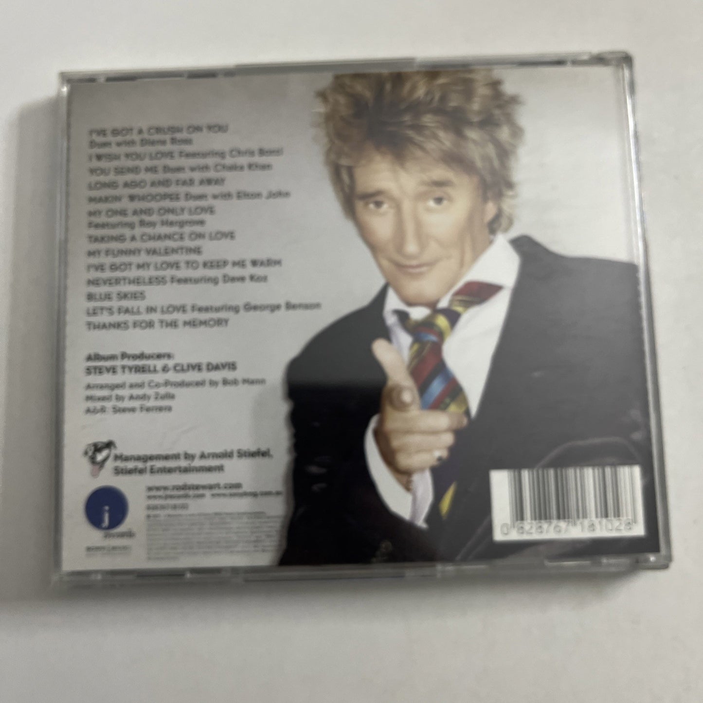 Rod Stewart Thanks For The Memory : Great American Songbook Volume 4 (CD, 2005)